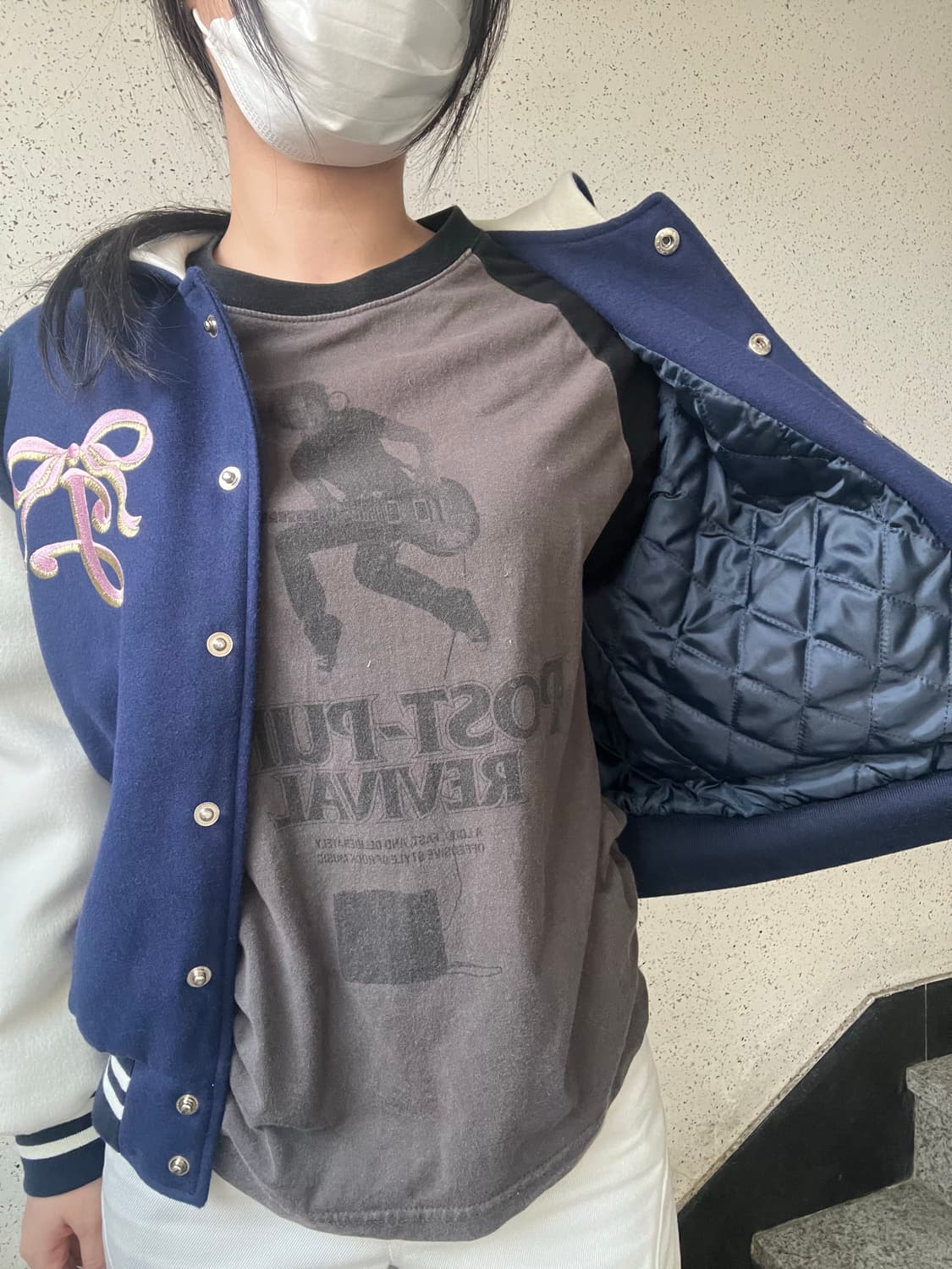 졸리레이드 Enya varcity jacket 상품이미지5