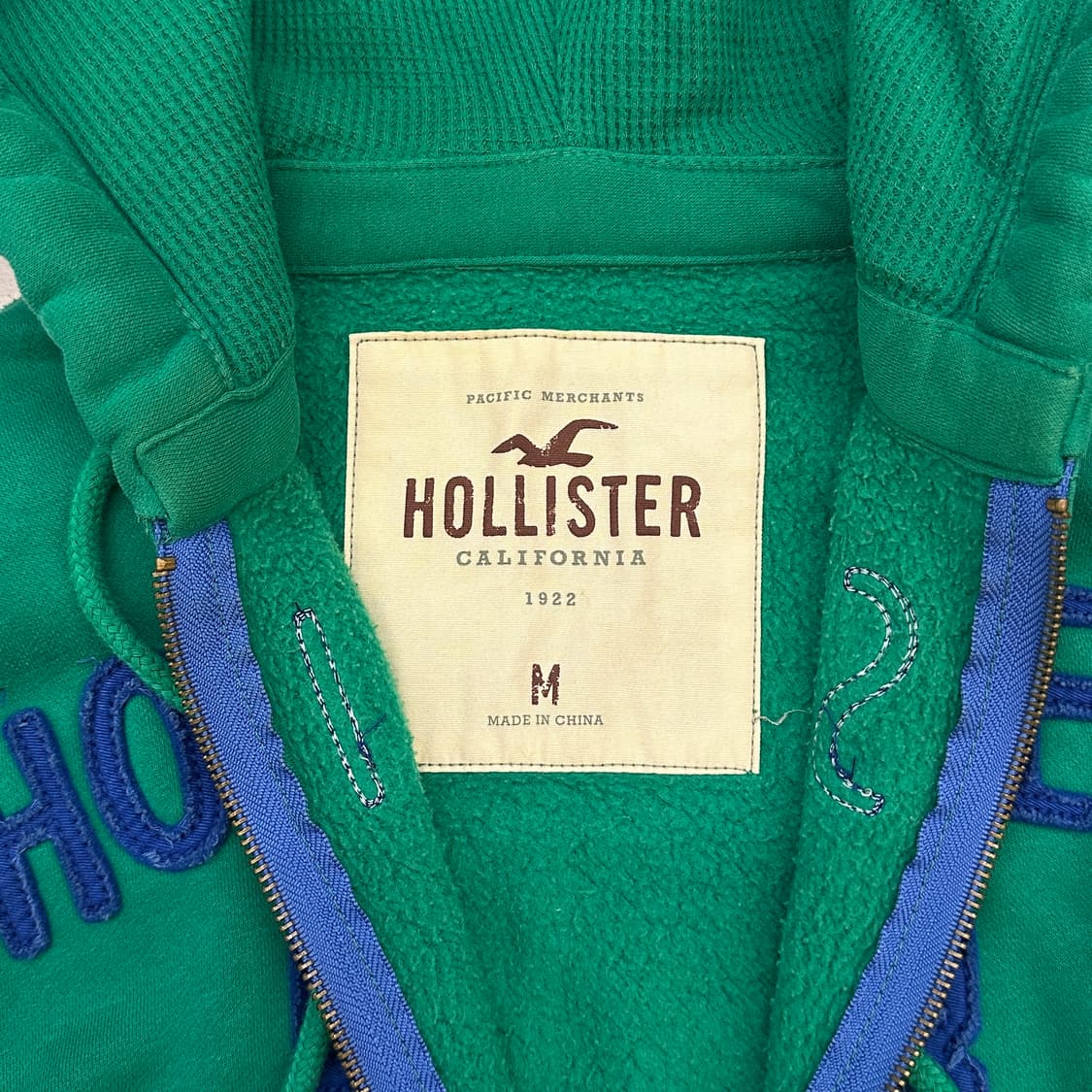 홀리스터 그린 후드집업 상품이미지3