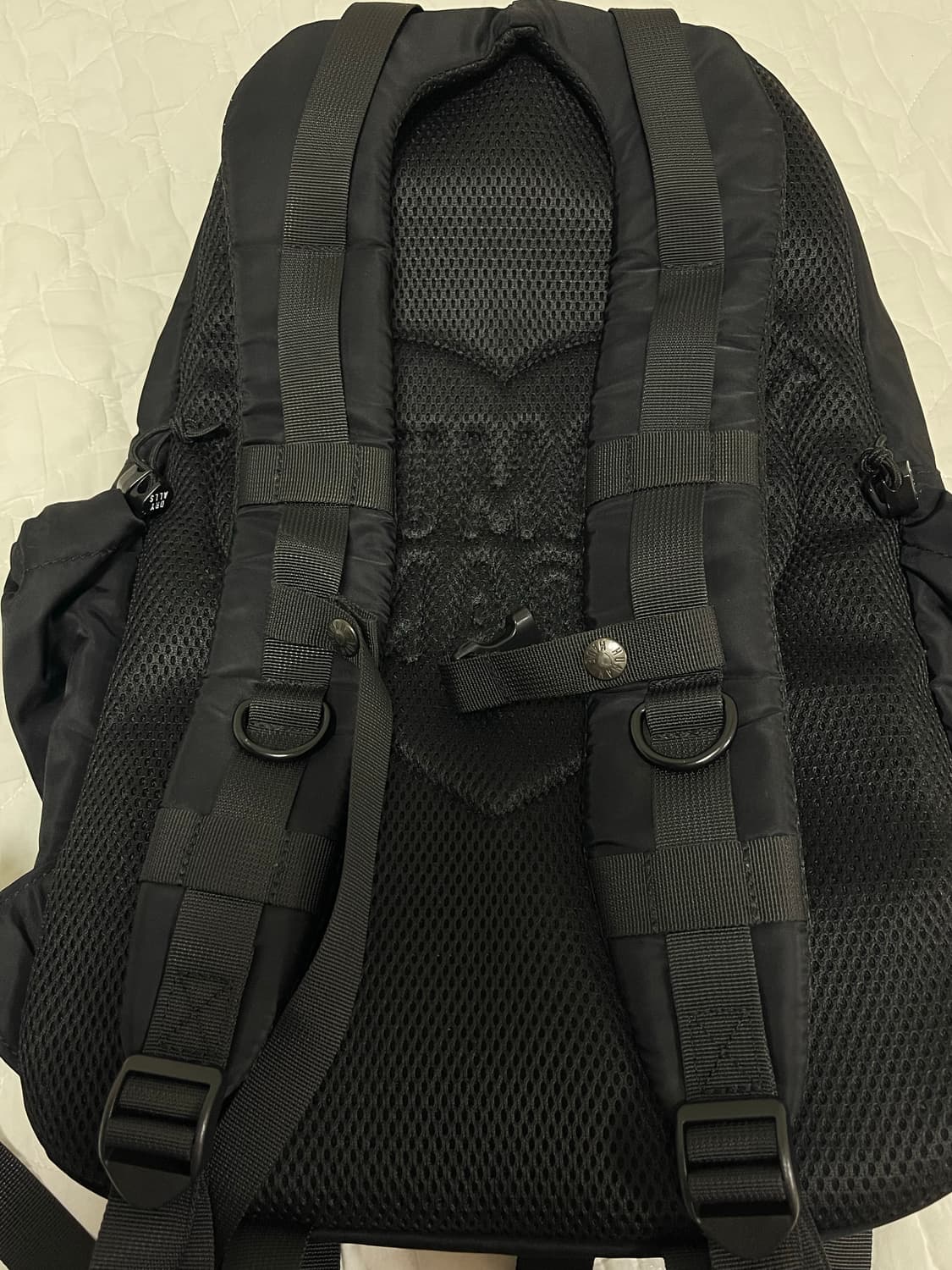 휴먼메이드 밀리터리 백팩 블랙 상품이미지2