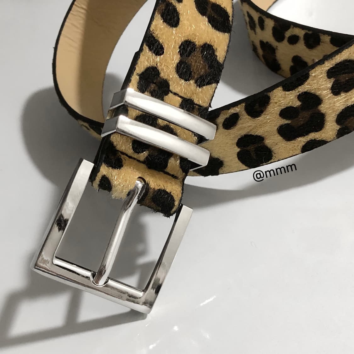 [Unisex]팬서 레오파드 호피 송치 벨트🐆 상품이미지4