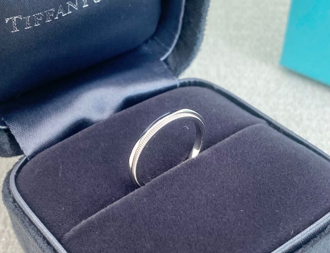 티파니 밀그레인 PT950 백금 49호 2mm 링(국내9호) 상품이미지6