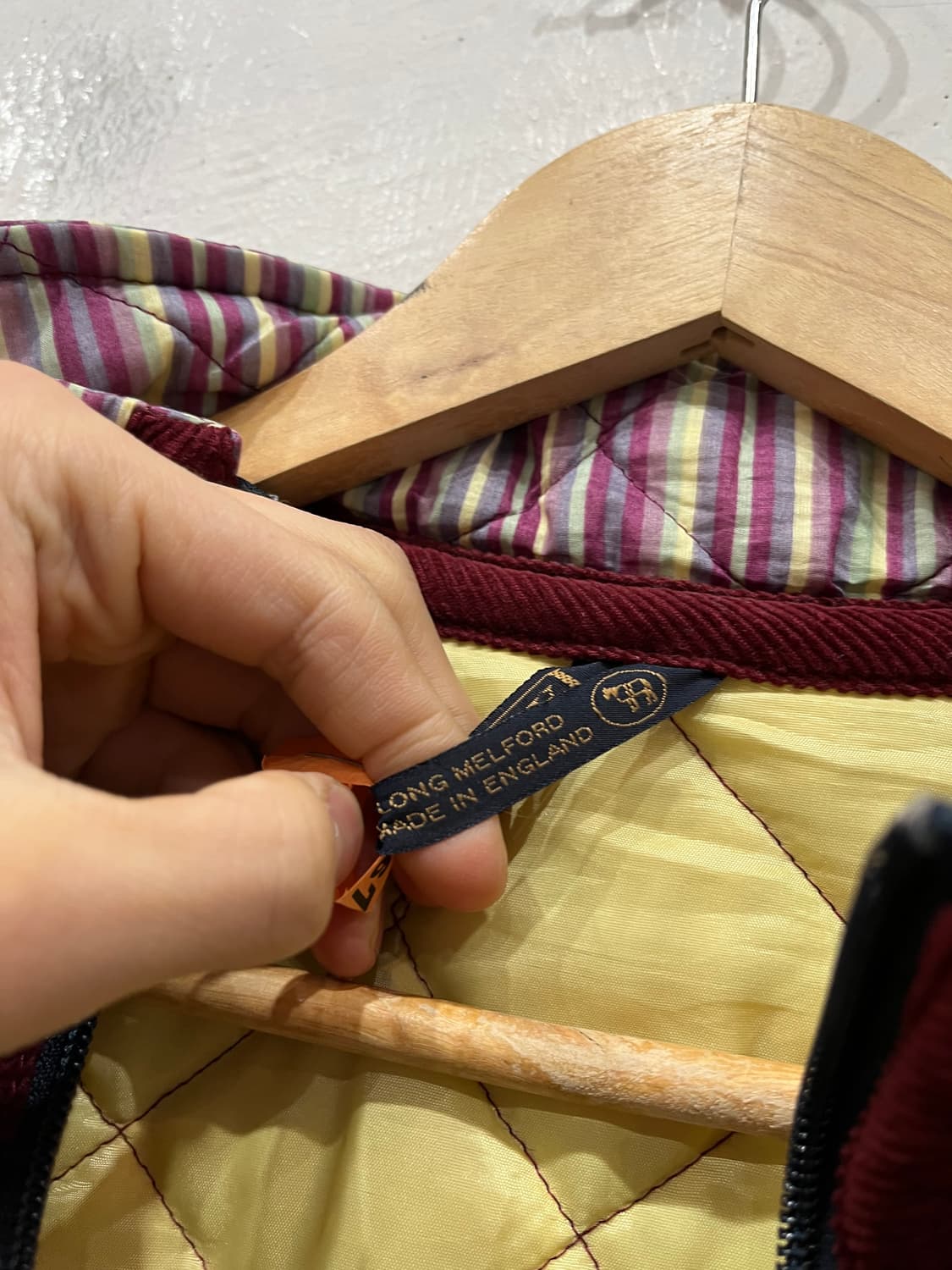 라벤햄 비비드 퀼팅 자켓 우먼즈 Made in ENGLAND 상품이미지6