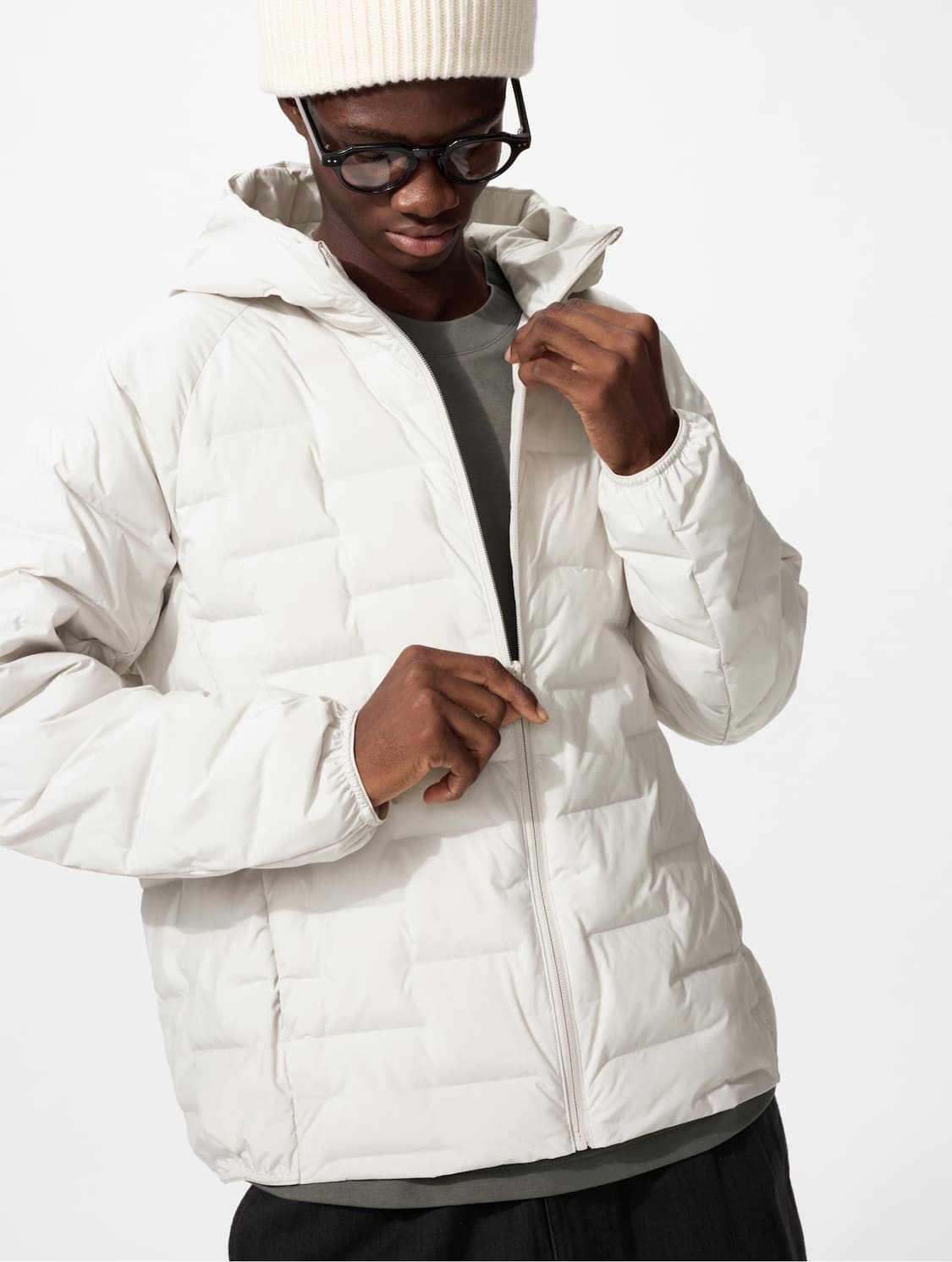 유니클로 퍼프테크 파카 경량패딩 L 상품이미지1