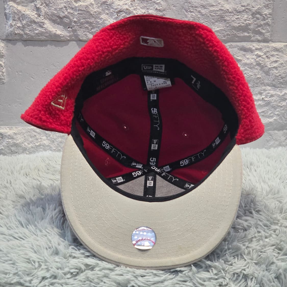 L9-2:뉴에라 59FIFTY 신시내티 레즈 윈터이어플랩 볼캡 7 3/8 상품이미지5