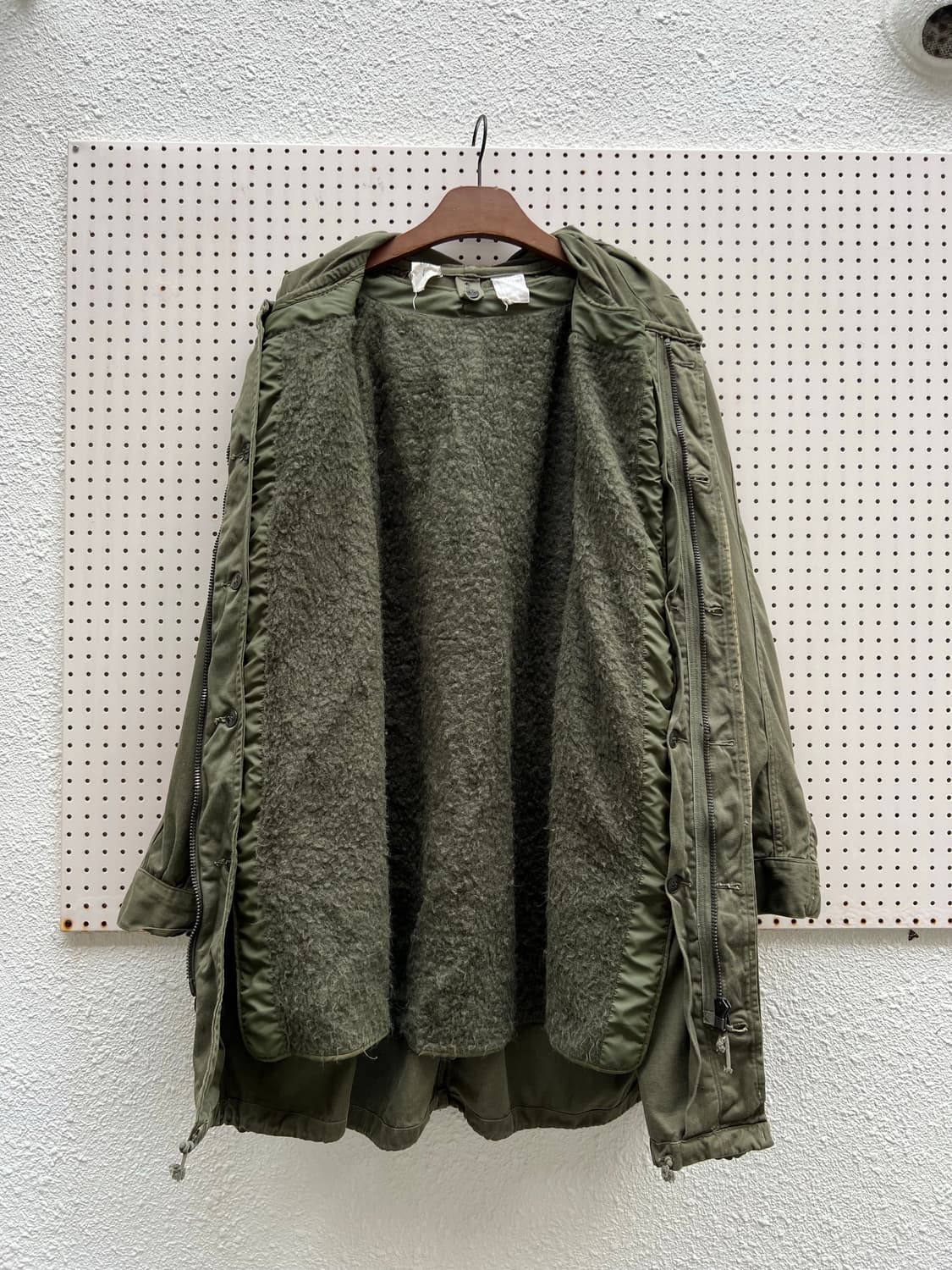 1960s FRENCH ARMY M-64 PARKA 모즈파카 개파카 상품이미지9
