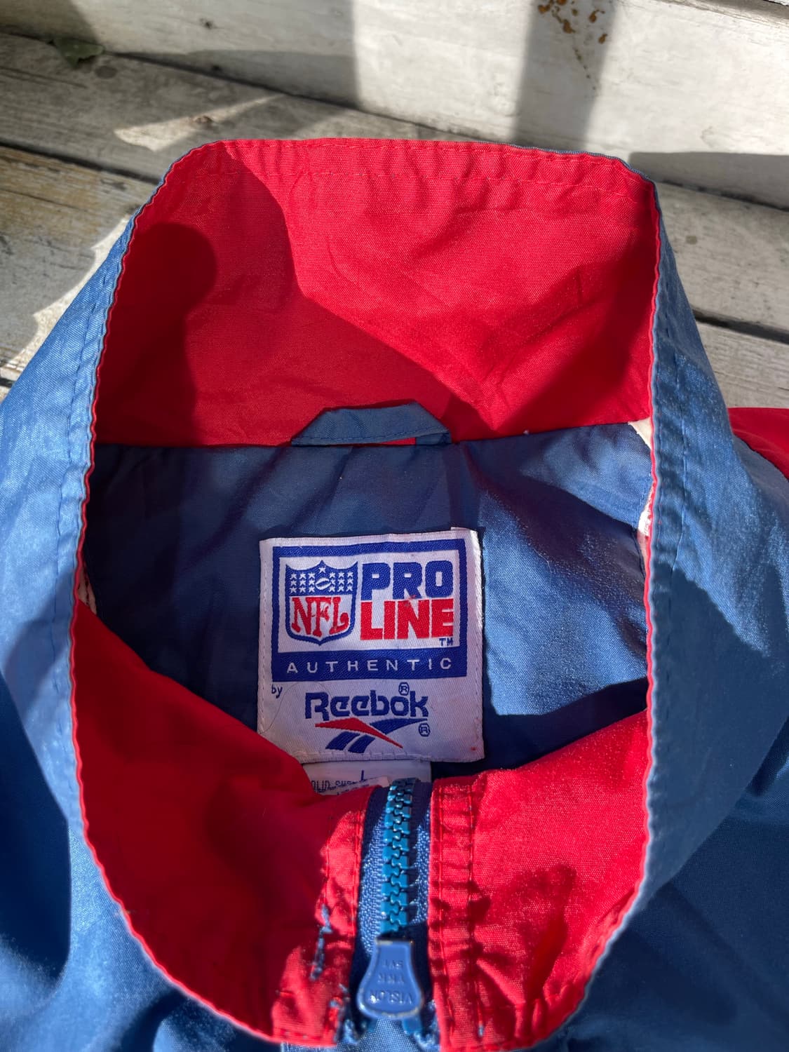 90s 리복 x Nfl 윈드브레이커 L사이즈 상품이미지5