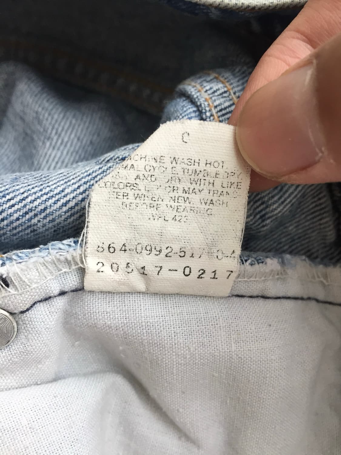 90‘s levis 리바이스 517 부츠컷 데님 상품이미지10