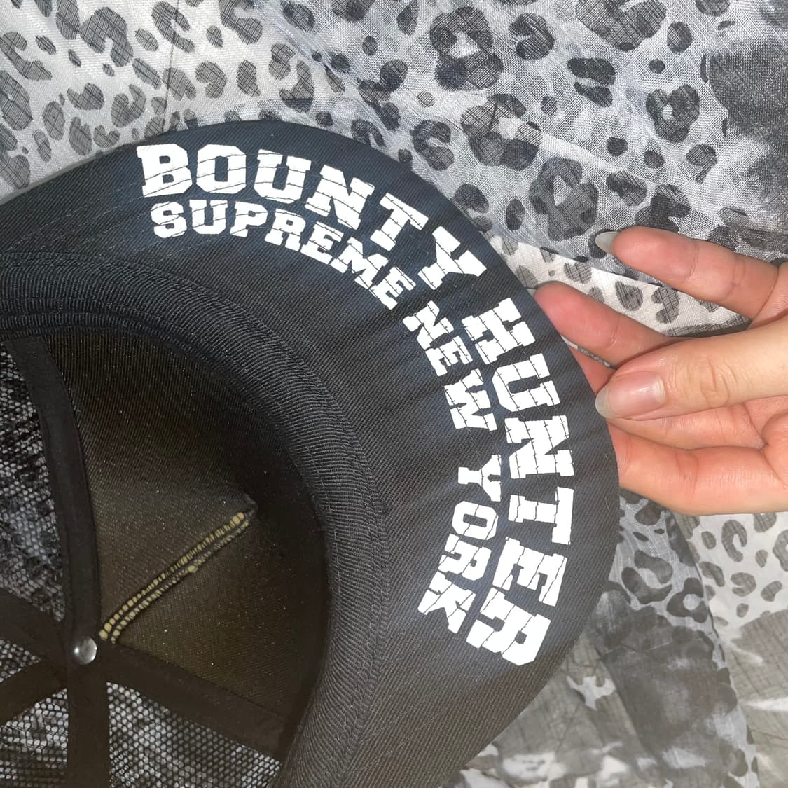 BountyHunter x Supreme cap 상품이미지2