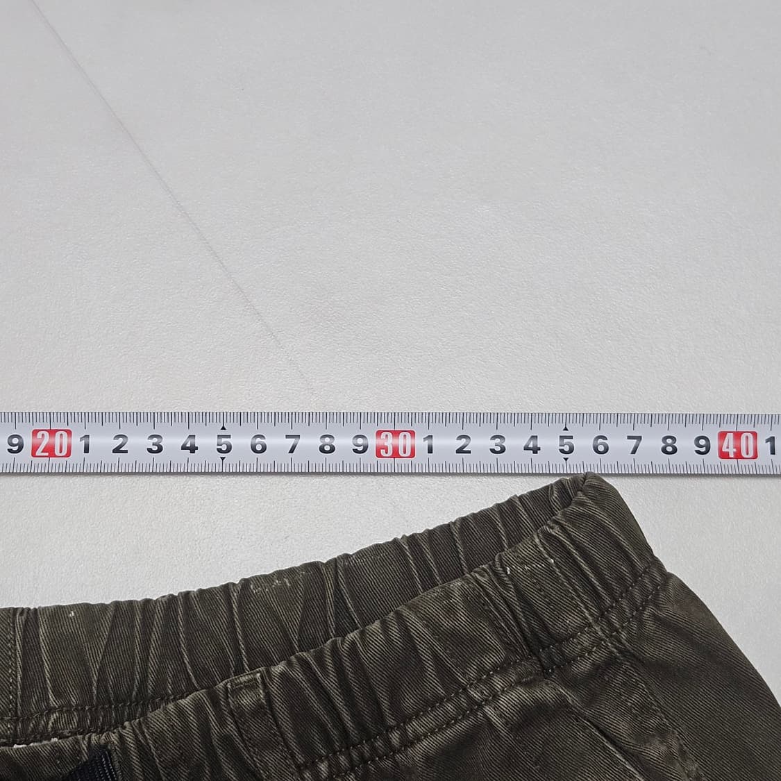 L 그라미치 루즈테이퍼드 팬츠 올리브 카키 상품이미지5