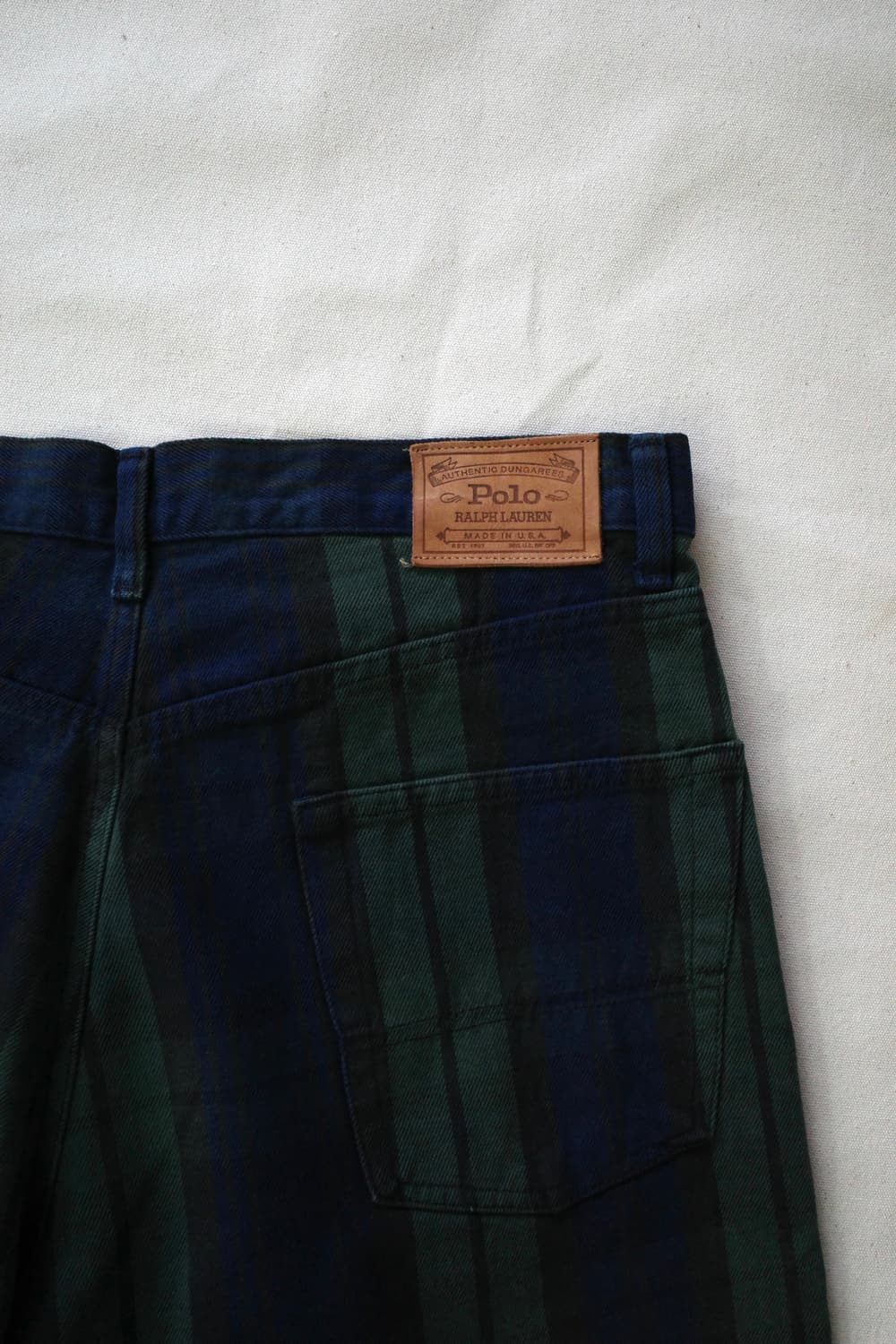 폴로 블랙와치 5p 스트레이트 팬츠 상품이미지9