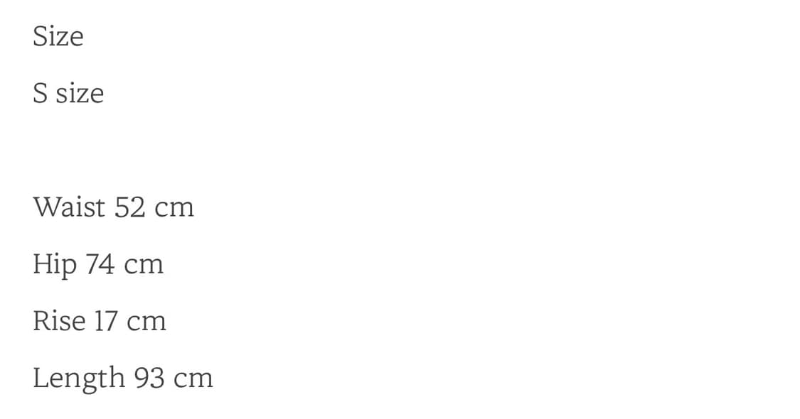 [새상품] 엔젤넘버 555 부츠컷 폴디드 팬츠 그레이 S 상품이미지5