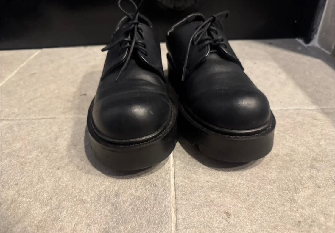 블랙 플랫폼 슈즈 230 상품이미지2