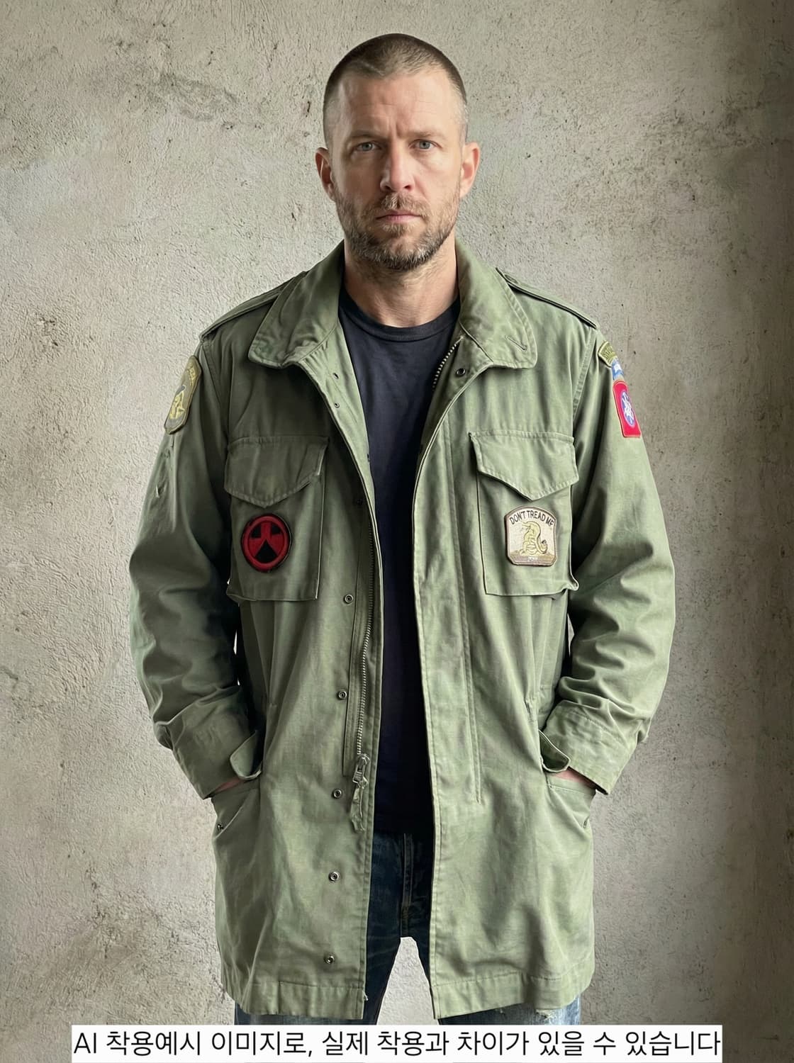 프로퍼(Propper) 커스텀 패치 M-65 콜드 웨더 필드 자켓 상품이미지1