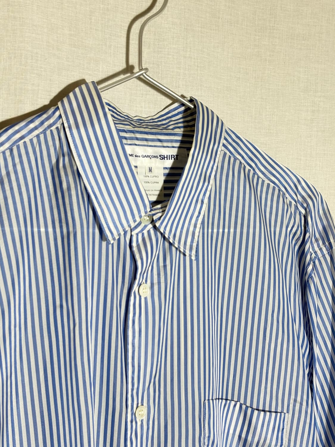 [M] 꼼데가르송 셔츠 큐프라 셔츠 상품이미지3
