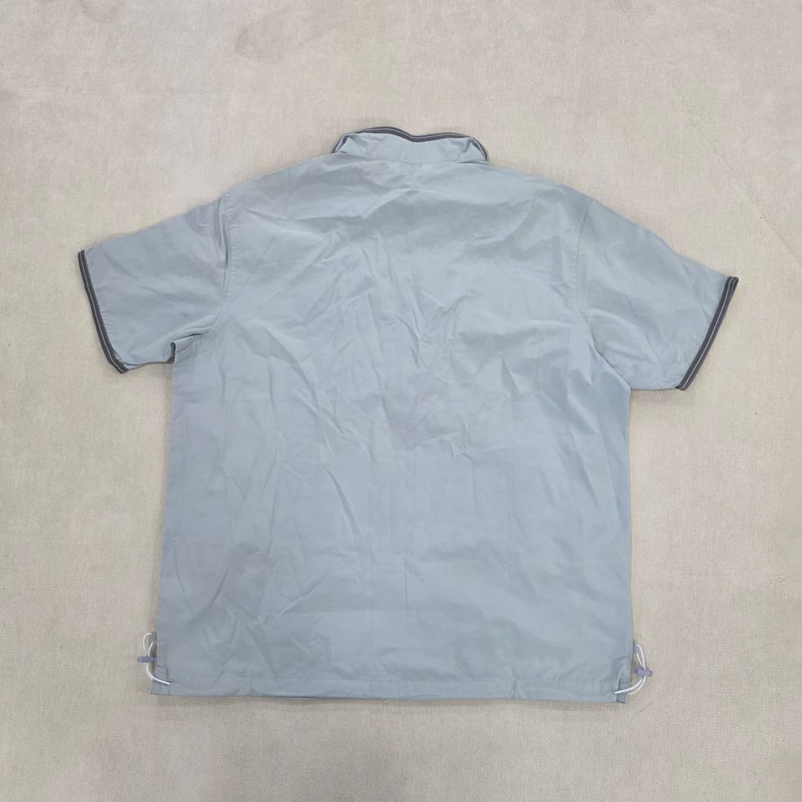 [105] 아식스 기능성 반팔 바람막이 집업 자켓 1230J 상품이미지4