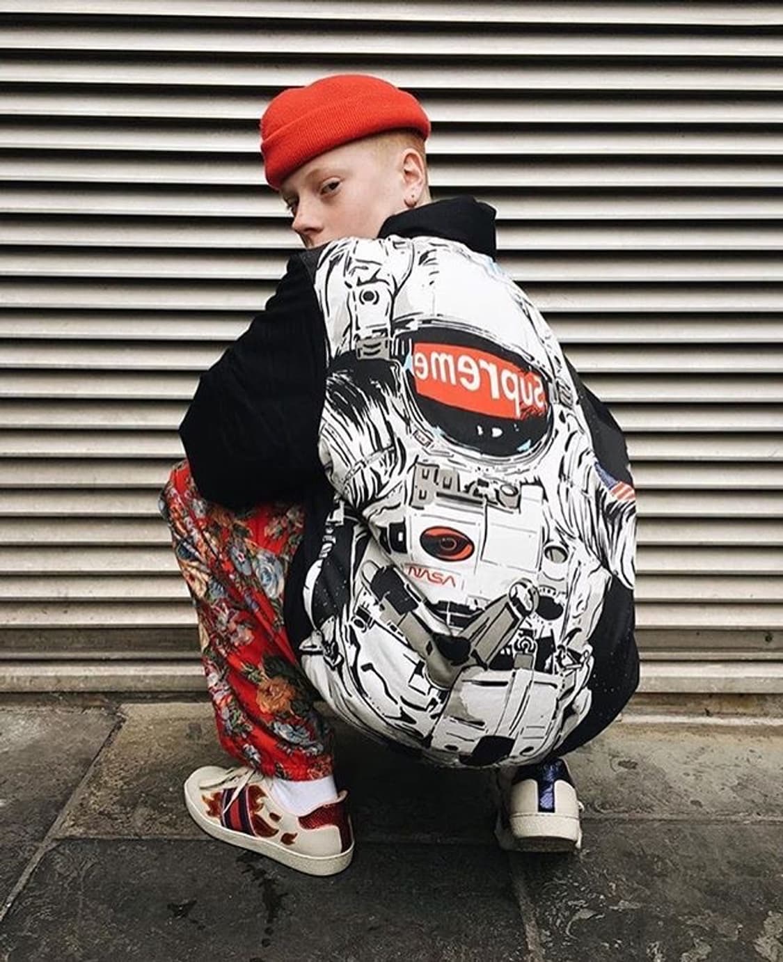 슈프림 16FW 우주인 패딩 퍼피 자켓 레드 상품이미지10