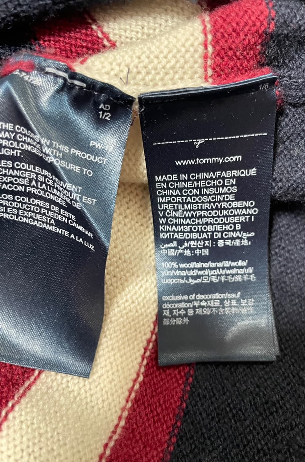 타미힐피거 니트 티셔츠 한섬 상품이미지9