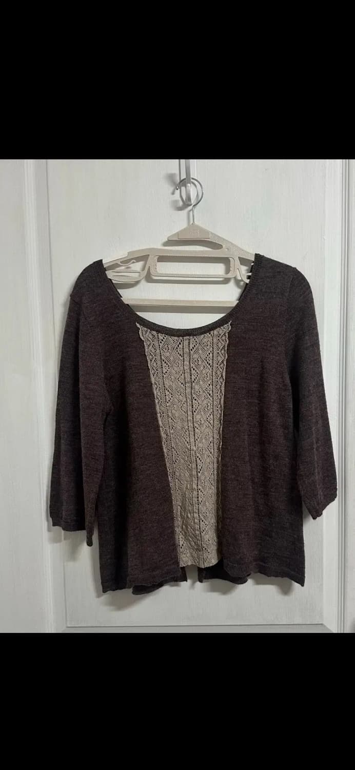 Samansa mos2 sm2 니트 반팔 가디건 상품이미지1