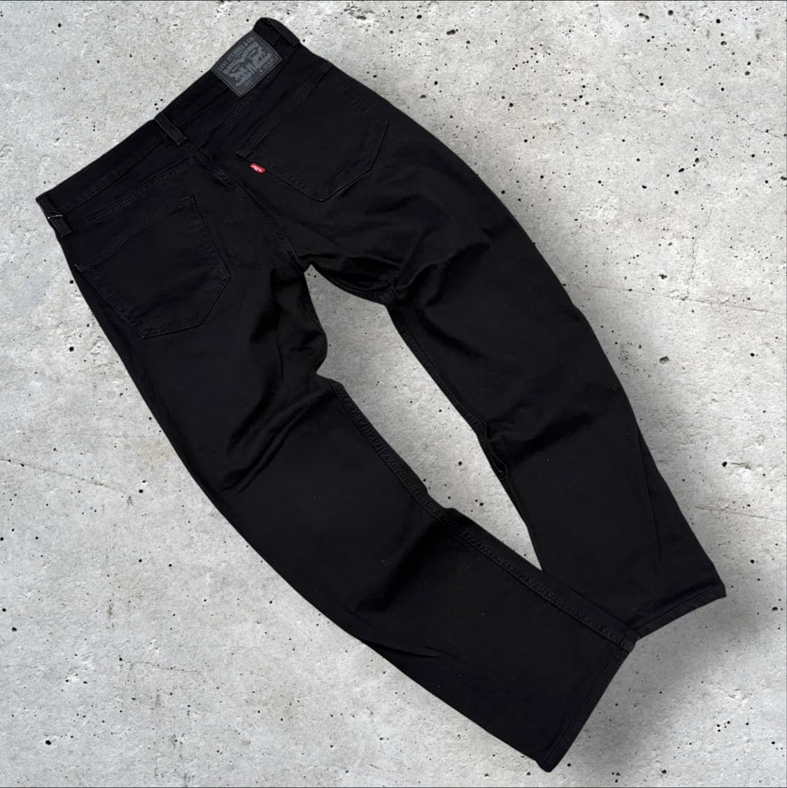 [32] 리바이스 505 레귤러핏 블랙 데님 팬츠 D453 상품이미지1