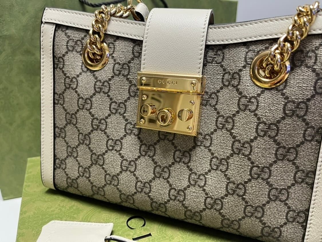 구찌패들락 스몰 숄더 화이트 상품이미지1