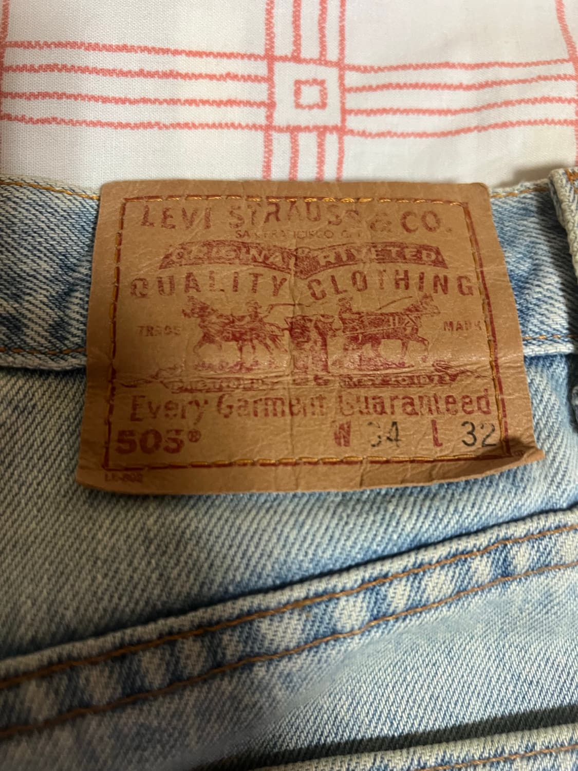 리바이스 505 usa 상품이미지4