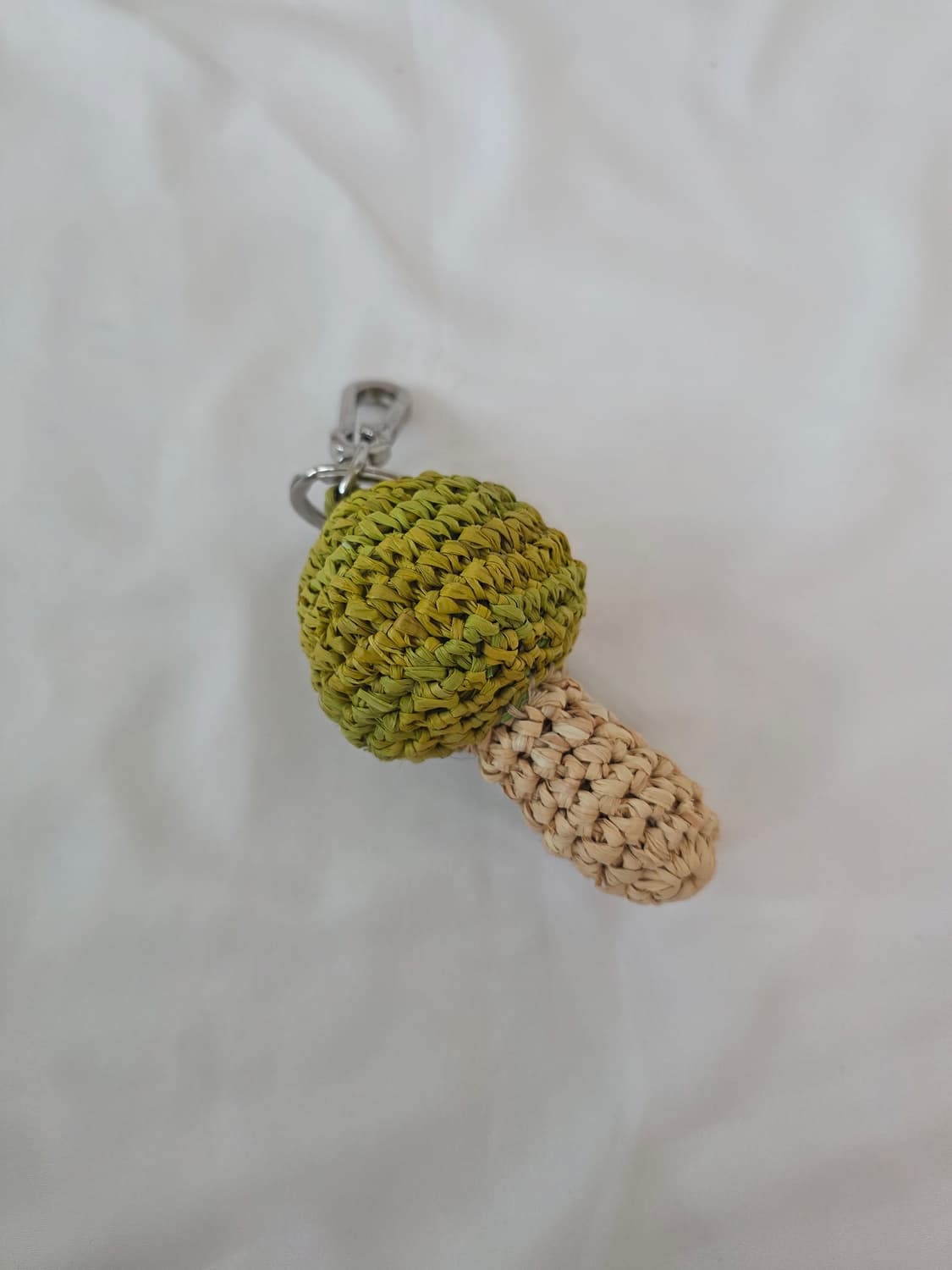 스투시 머쉬룸 라피아 키체인 상품이미지1