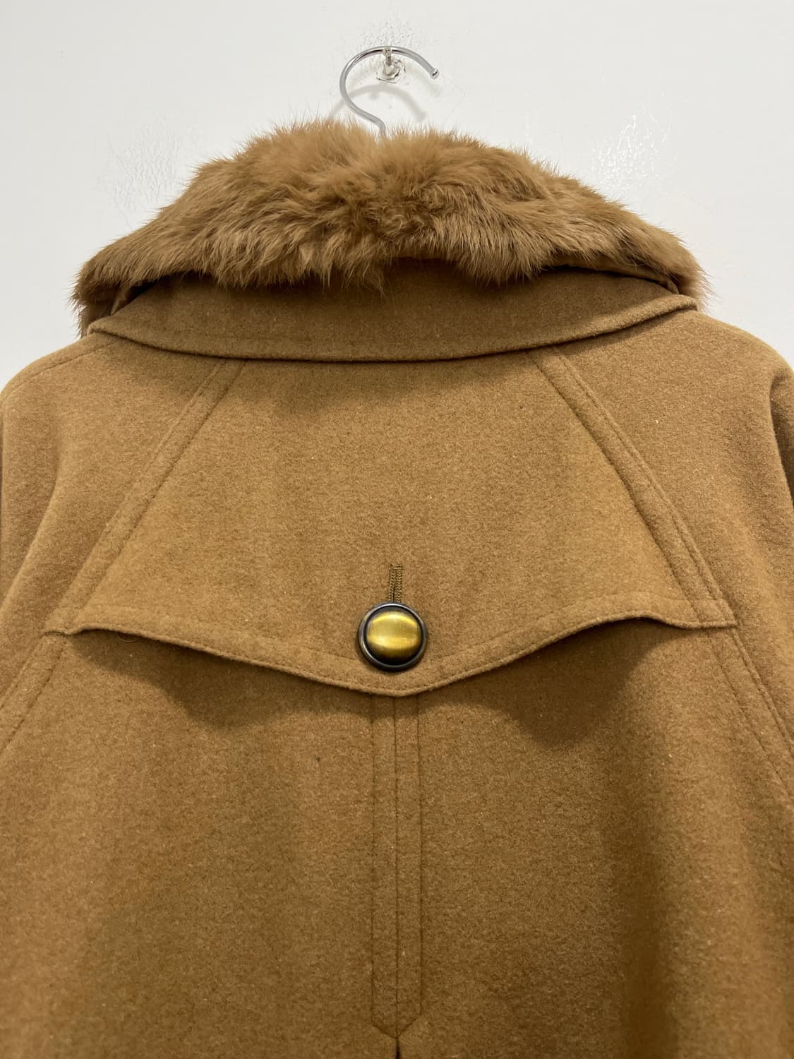 일본 빈티지 모리걸 퍼 케이프 코트 상품이미지9