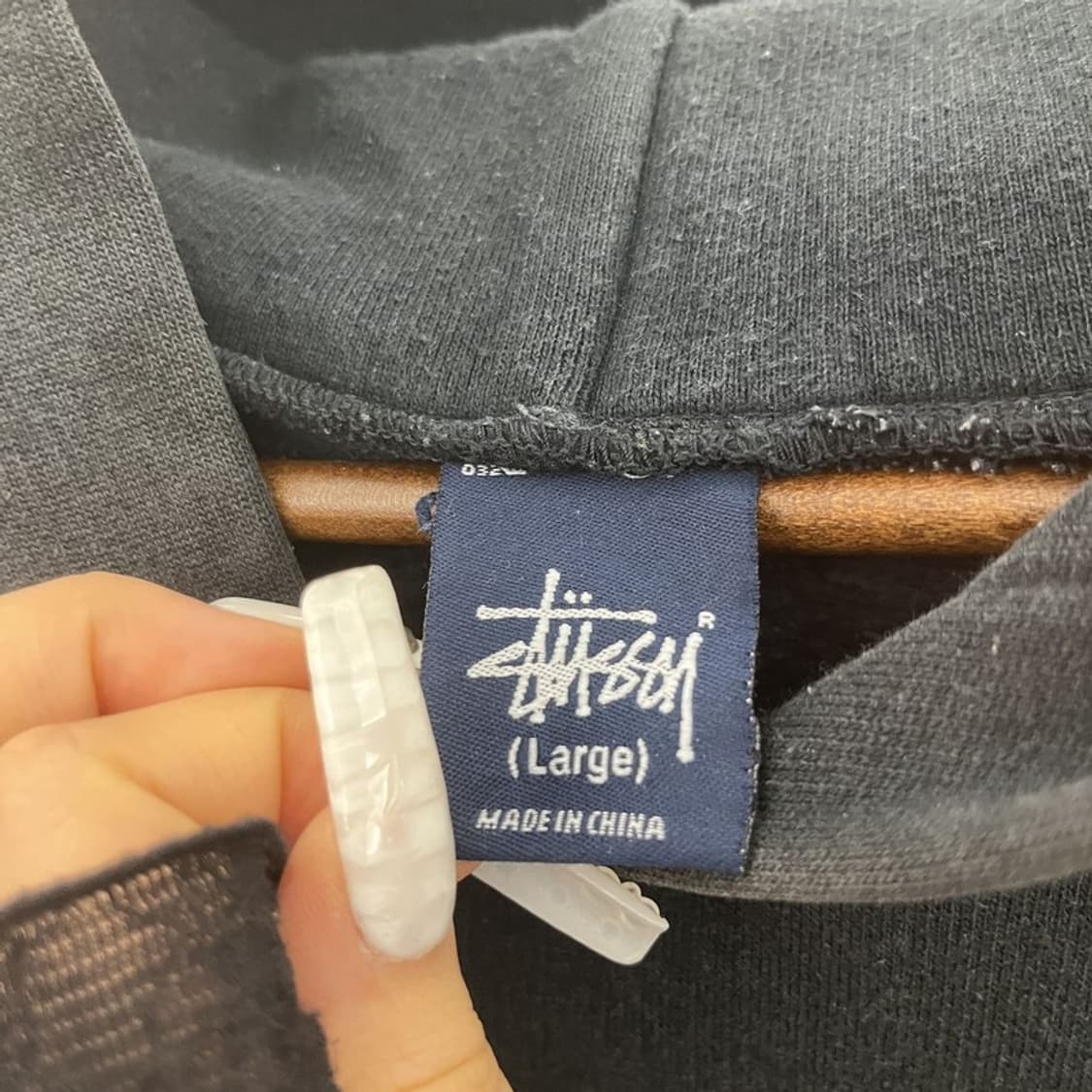 스투시 스트릿 빅 사운드 집 프린팅 후드티 L C11002 상품이미지5