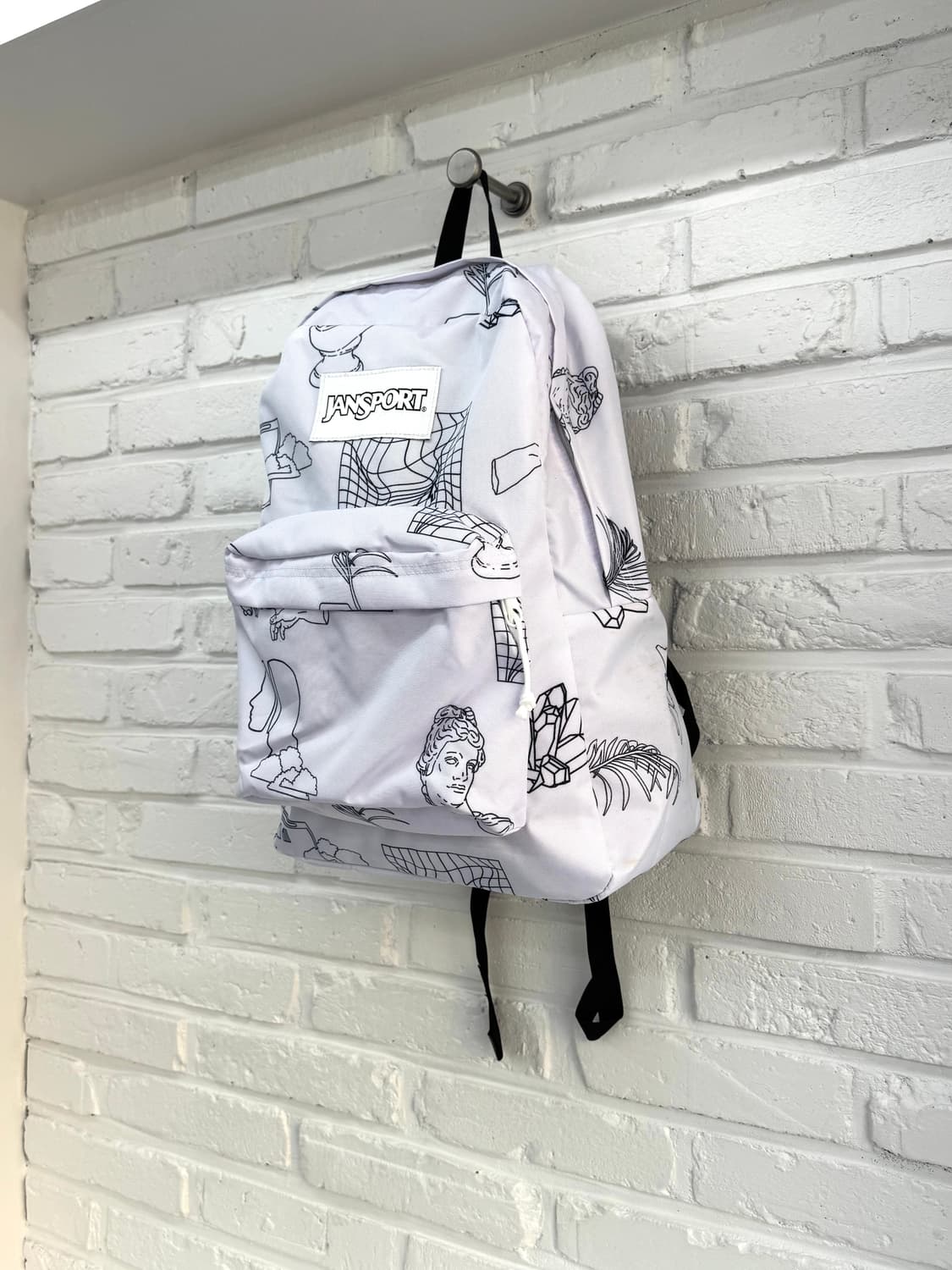 잔스포츠 화이트 슈퍼브레이크 백팩 상품이미지4