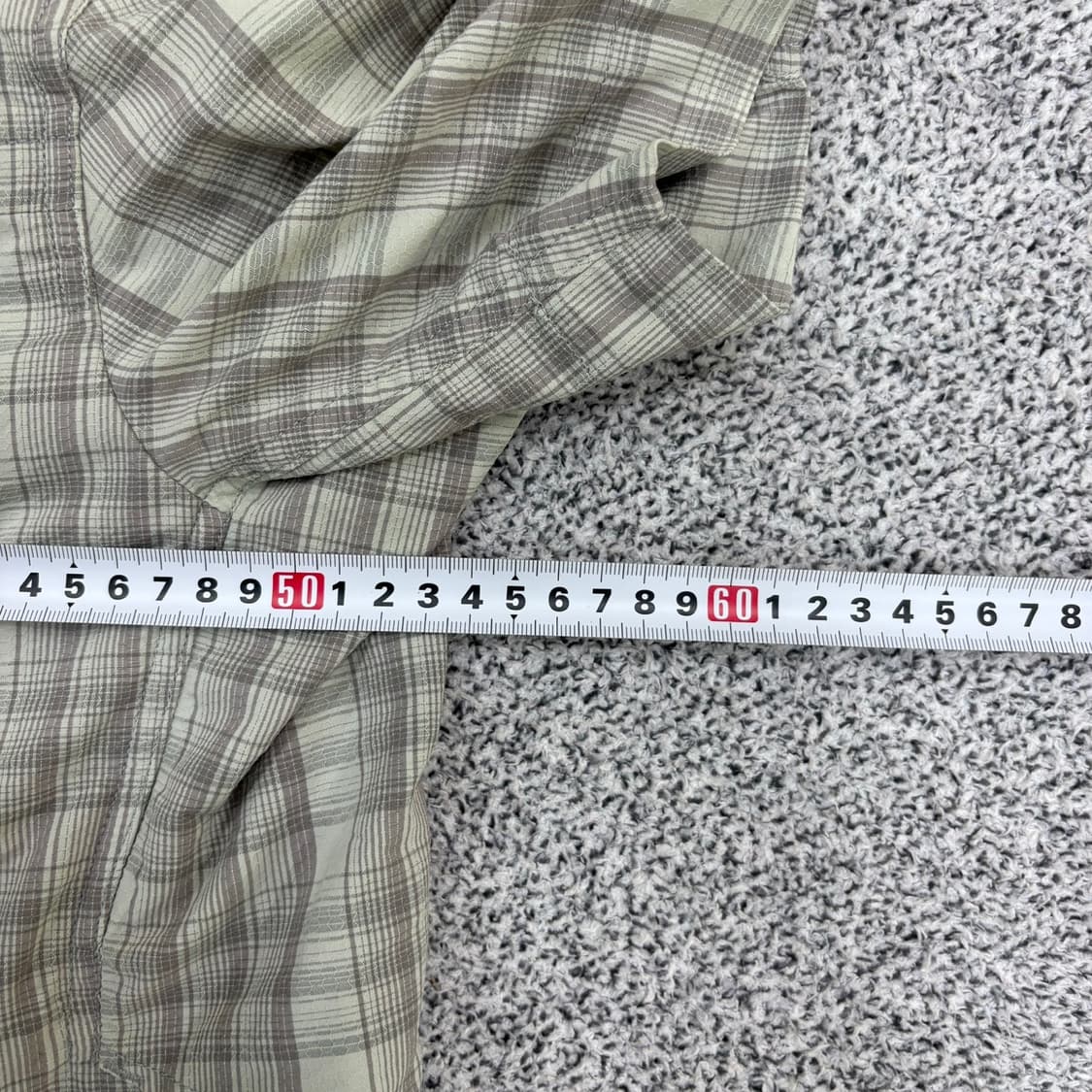 90 마운틴하드웨어 체크 반팔 셔츠 남방 0415J 상품이미지7