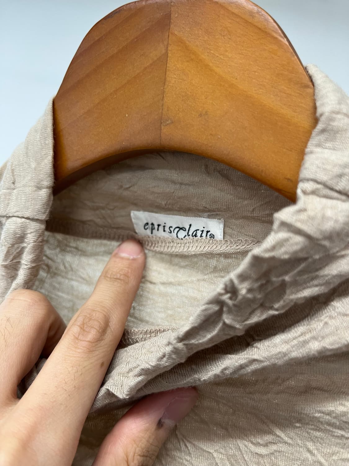 링클가공 티셔츠 상품이미지5