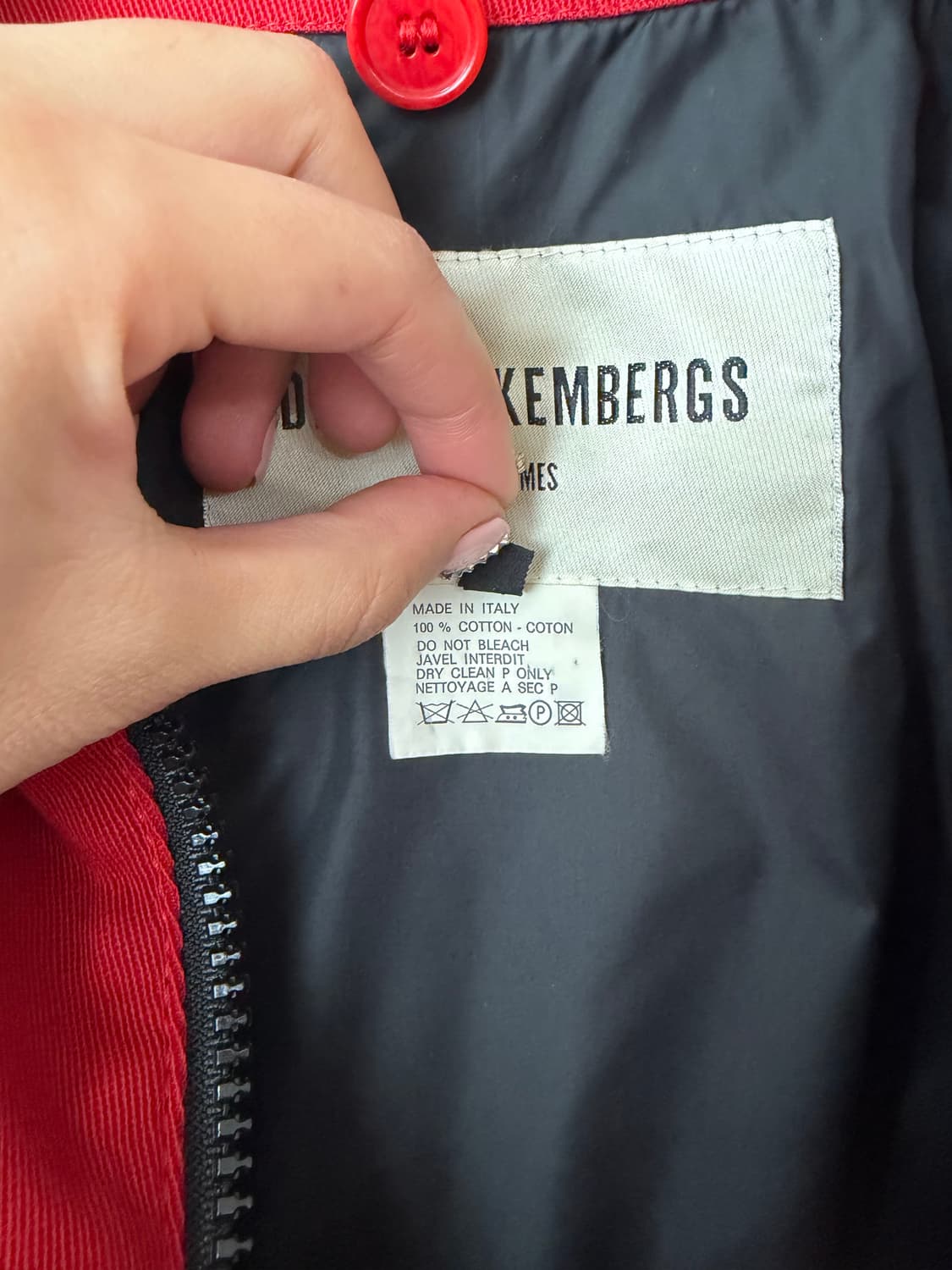 90s 딕 비켐버그 백 카고 파카 상품이미지6