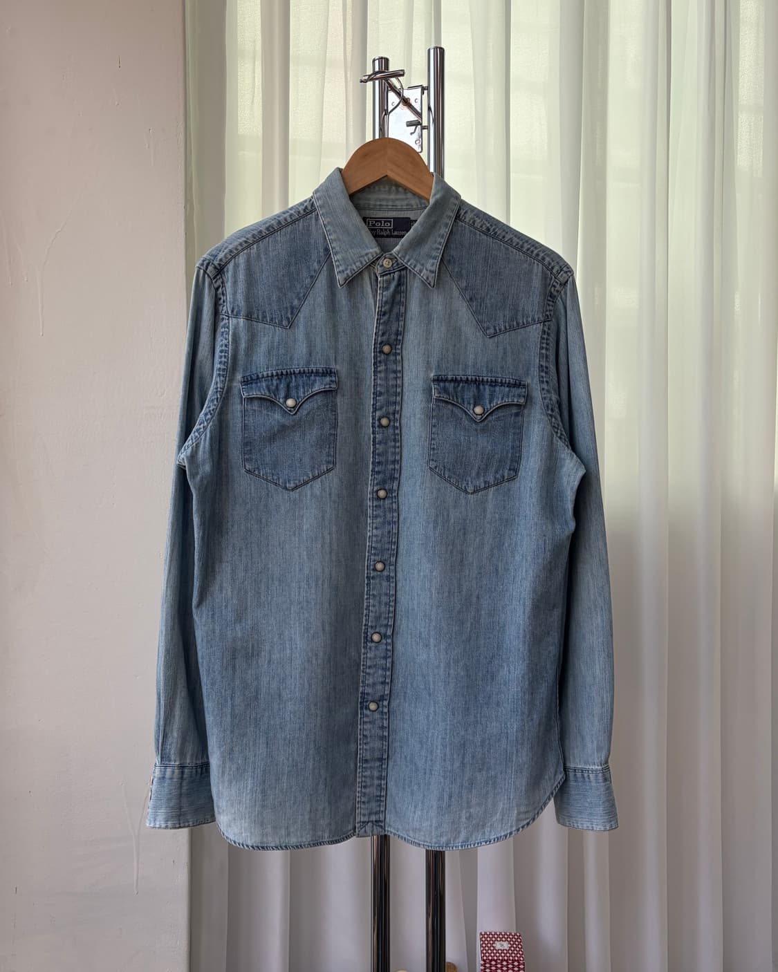 [M]폴로 랄프로렌 웨스턴 데님 워크 셔츠 상품이미지2