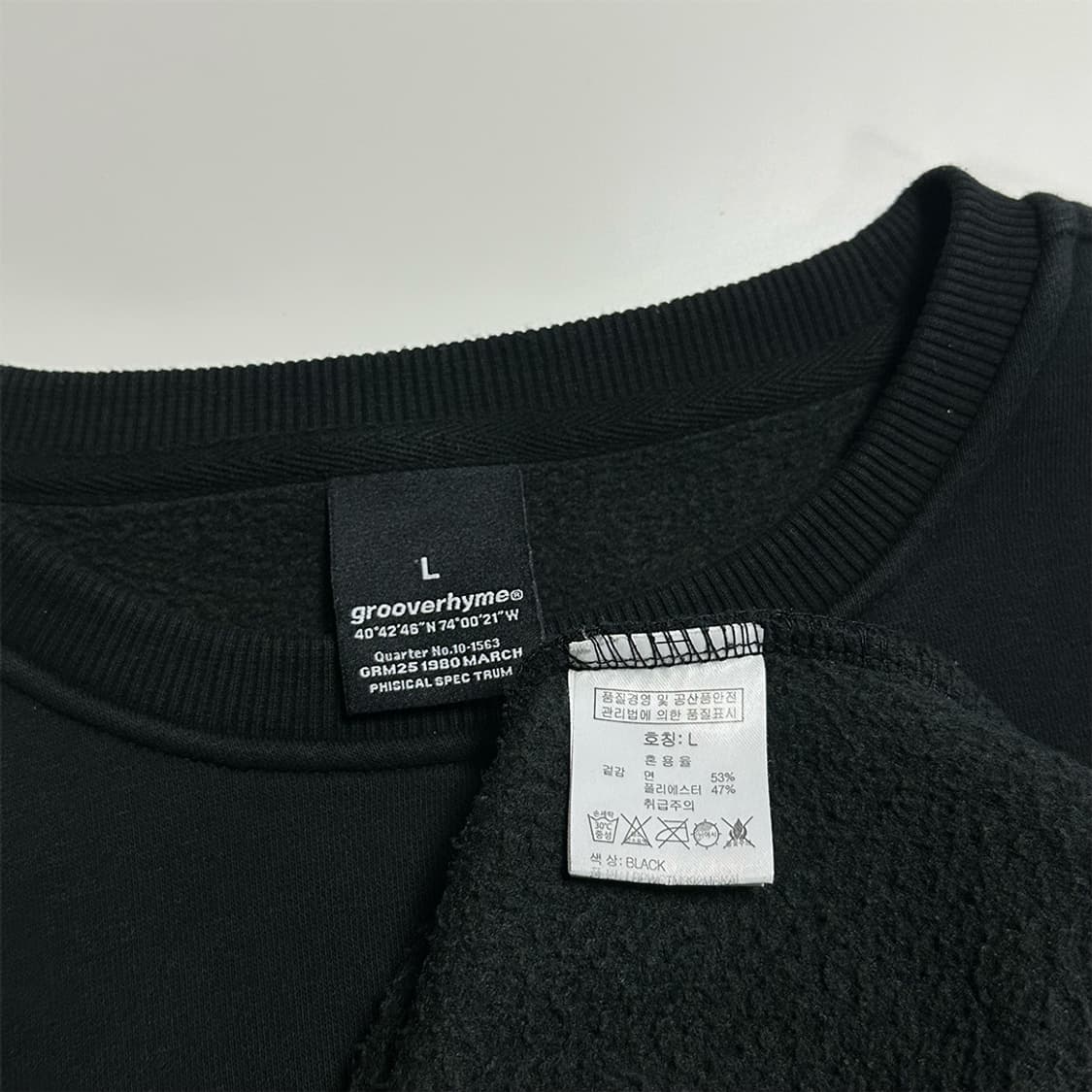 그루브라임 맨투맨 상품이미지4