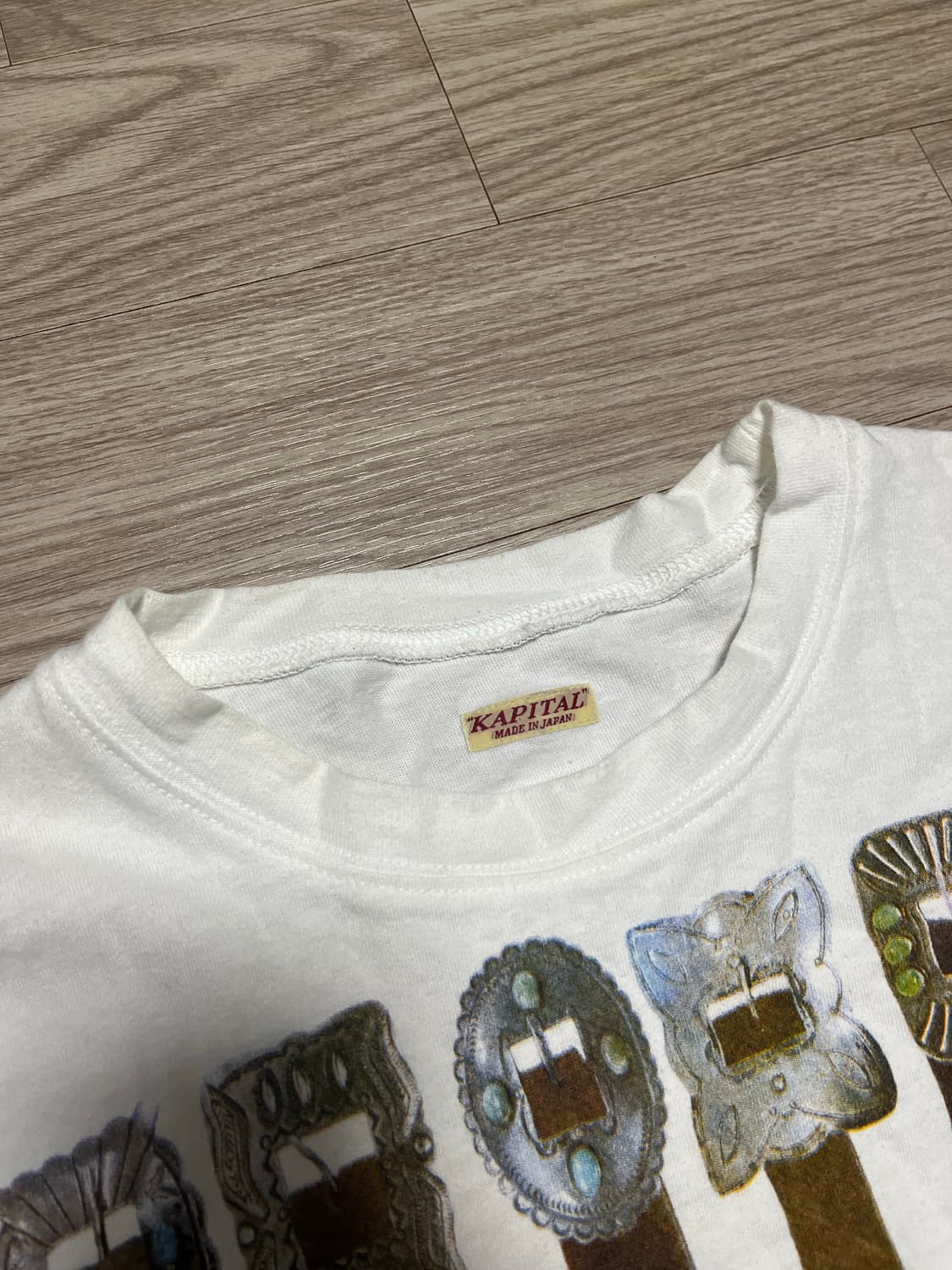 [S] 캐피탈 20 크루 티셔츠 상품이미지2