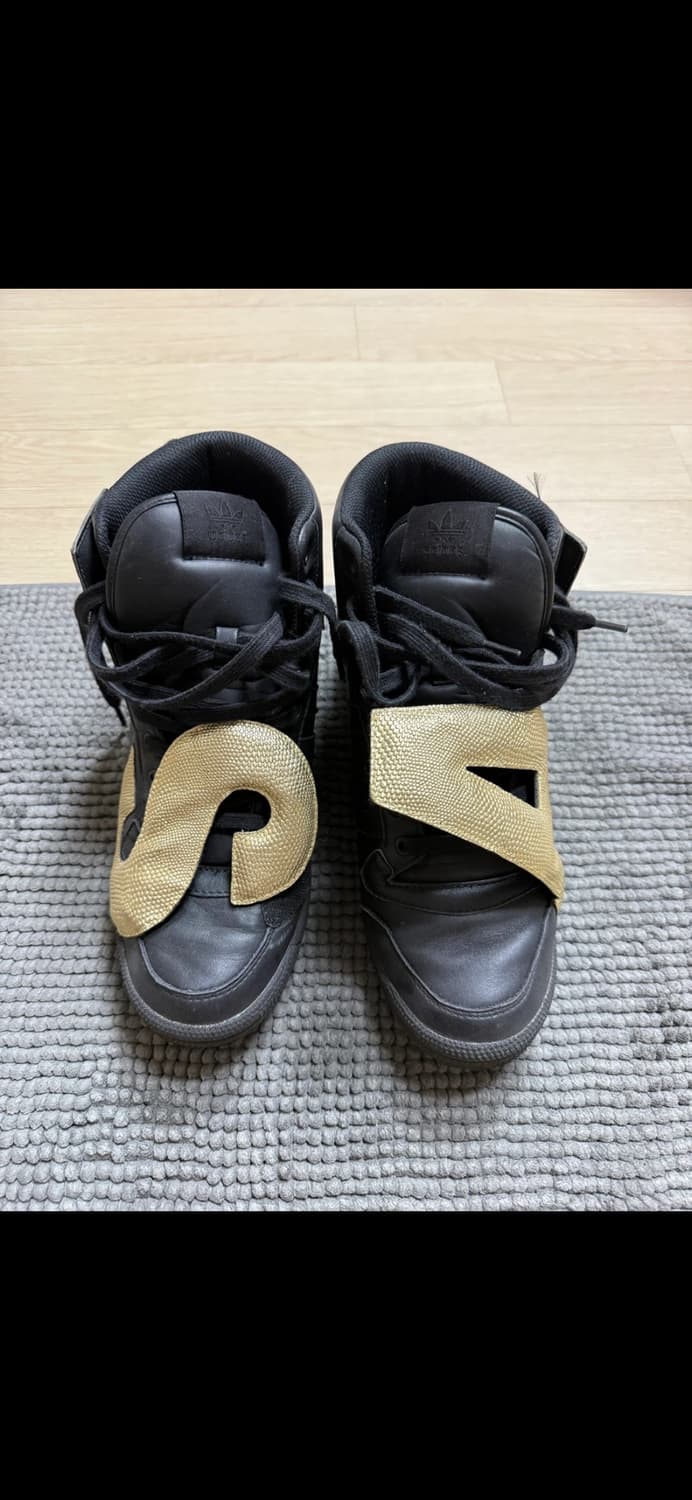 아디다스 제레미스캇 2014 골드 벨크로 하이탑 스니커즈 270 상품이미지1