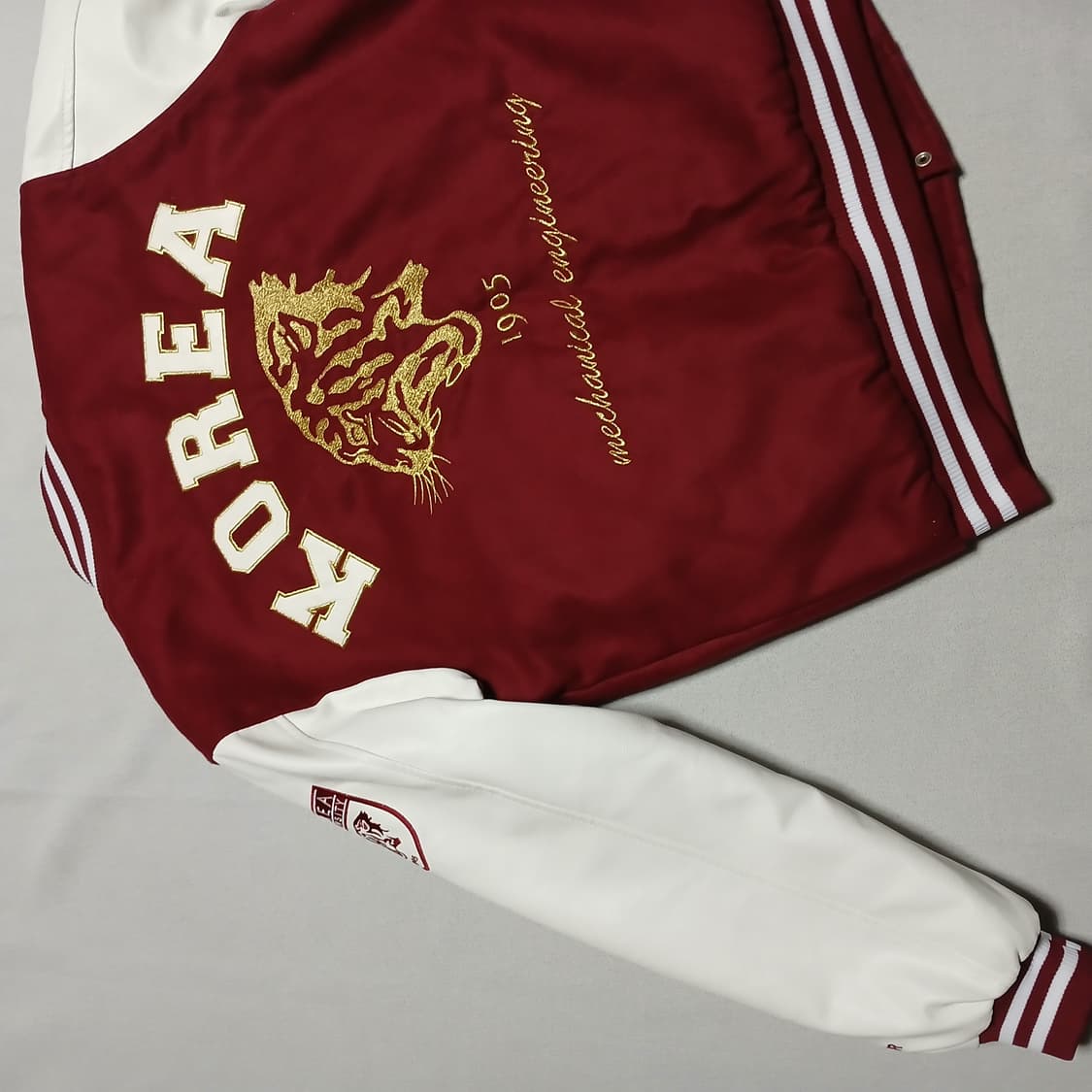 KOREA 고려대학교 호랑이 과잠 바시티 고려대 굿즈 유니폼 상품이미지2