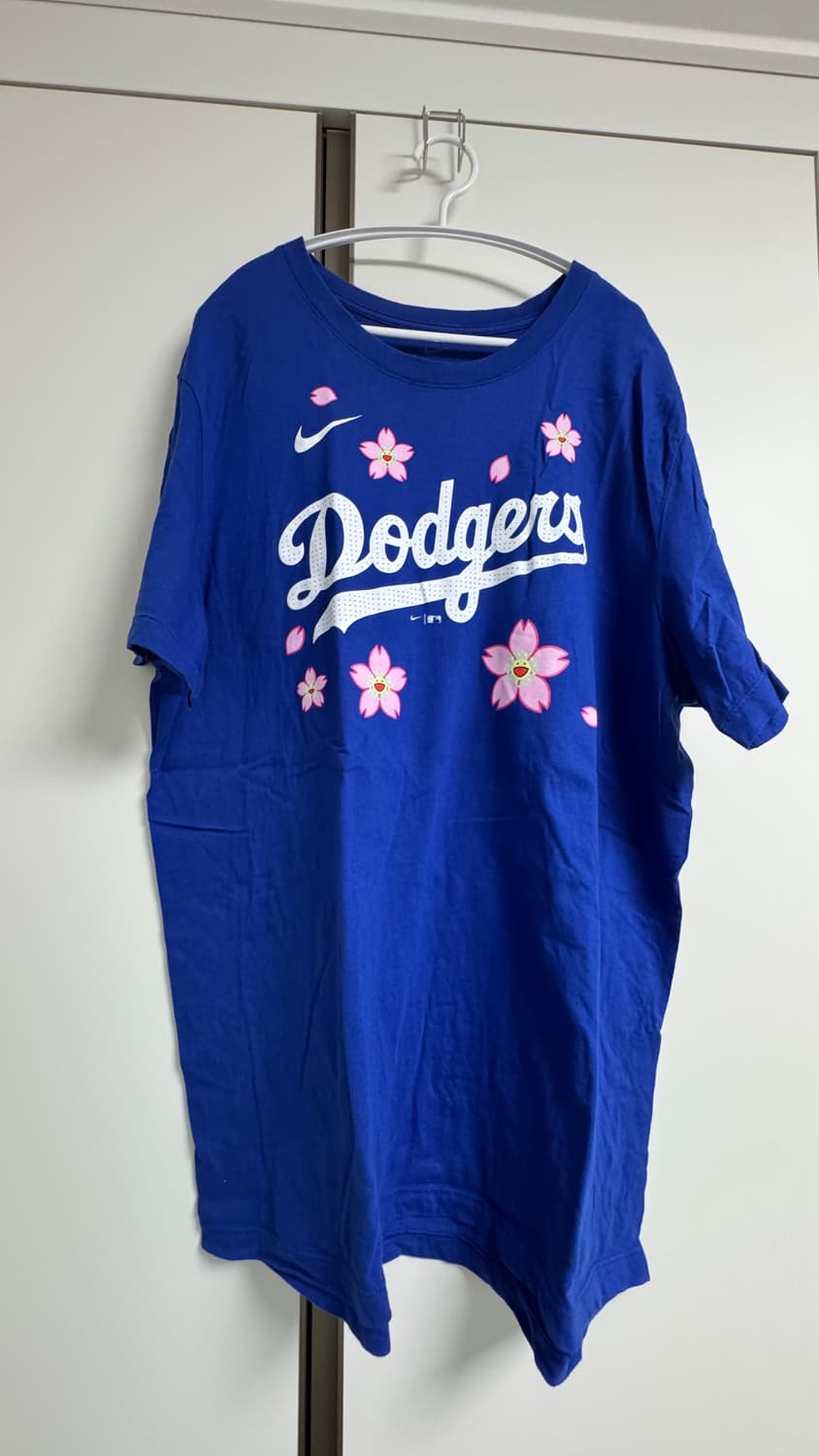 [XL] MLB 재팬 시리즈 LA 다저스 나이키 무라카미 다카시 콜라보티 상품이미지5