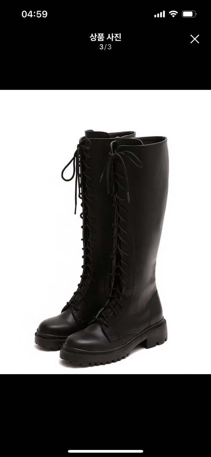 마크모크 Phillip 롱부츠 워커 블랙 상품이미지3