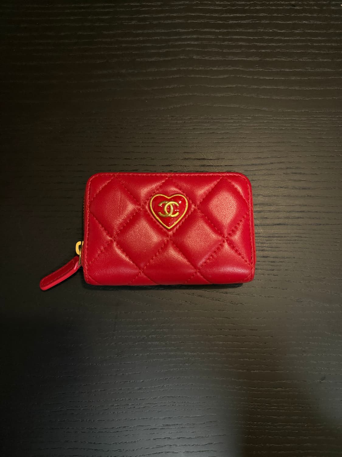 샤넬 하트 CC로고 지갑 상품이미지2