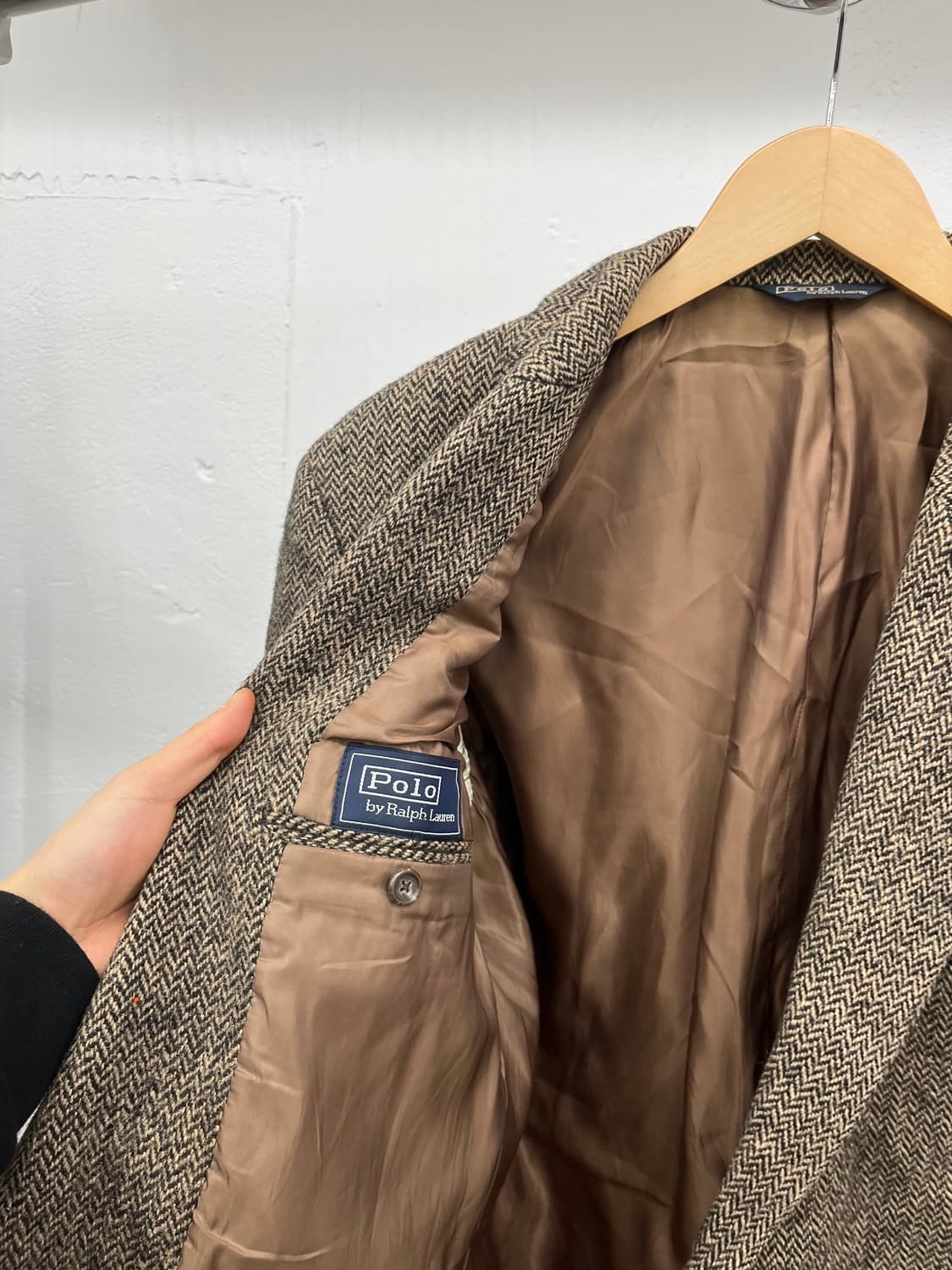 L) POLO RALPH LAUREN TWEED JACKET 상품이미지4