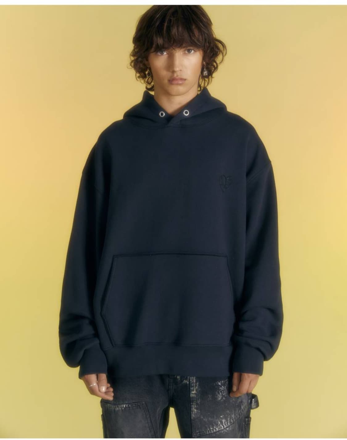 앤더슨벨 에센셜 유니섹스  하트 후디 상품이미지3