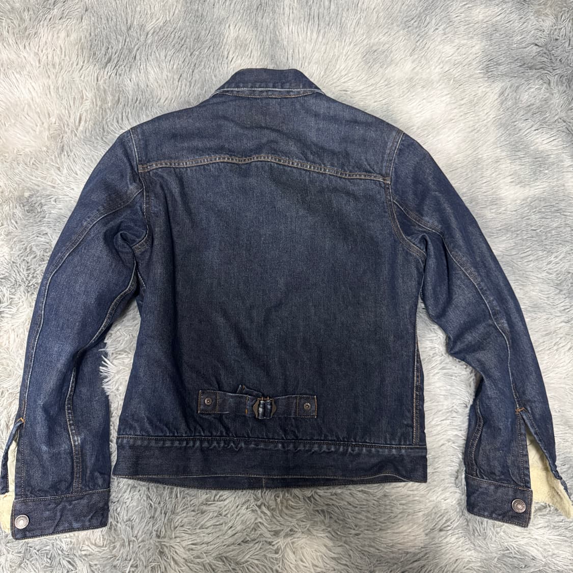 00s 리바이스 재팬 1세대 안감뽀글이 트러커자켓 M사이즈 상품이미지3