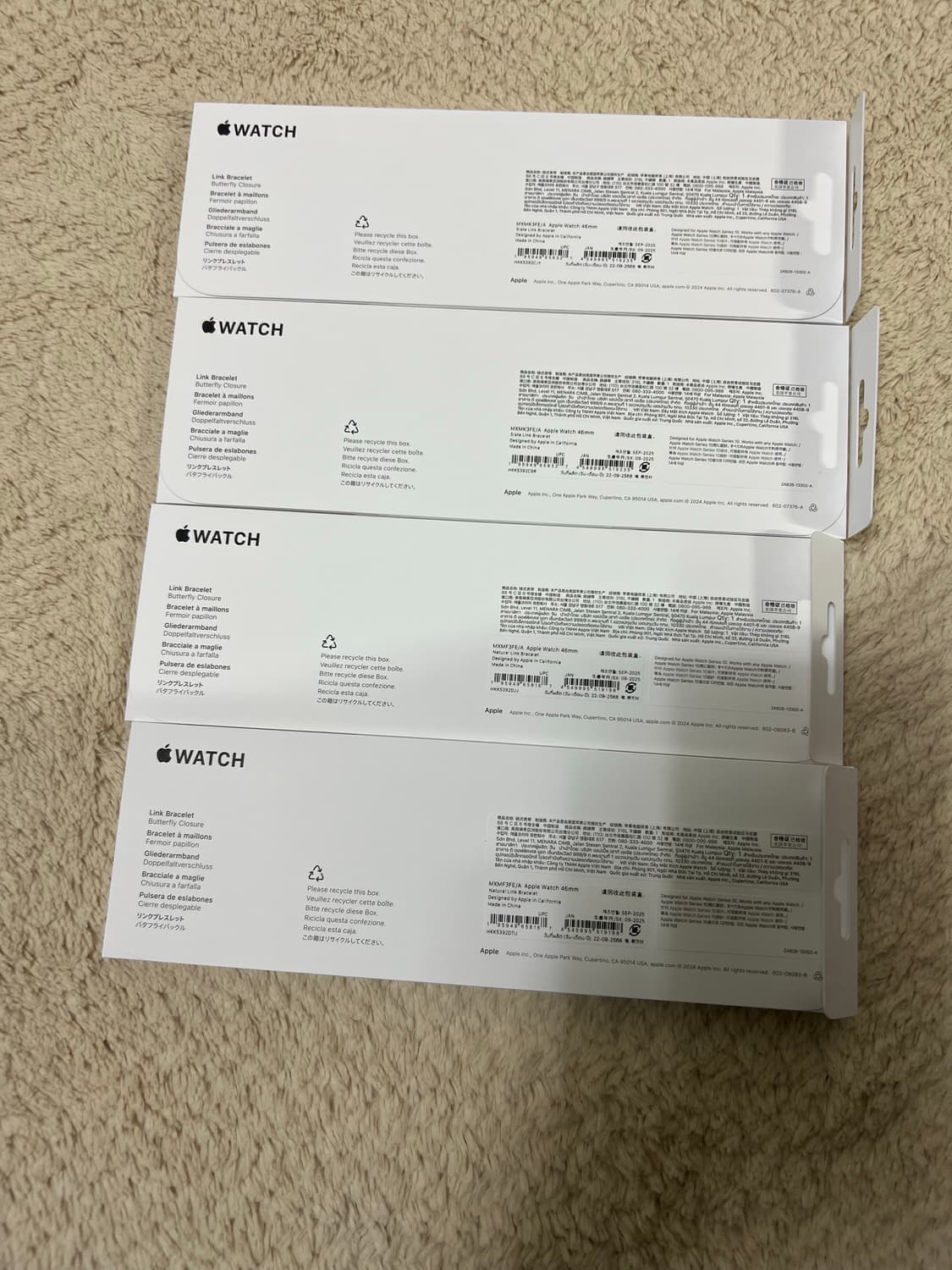 애플워치 46mm 링크 브레이슬릿 판매합니다. 상품이미지2