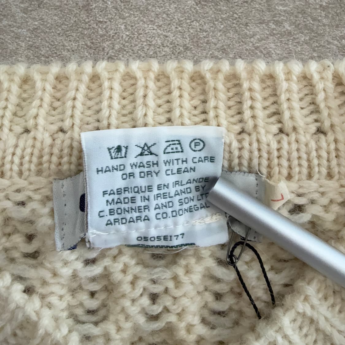 Appleseed’s 아란 울 가디건 상품이미지5