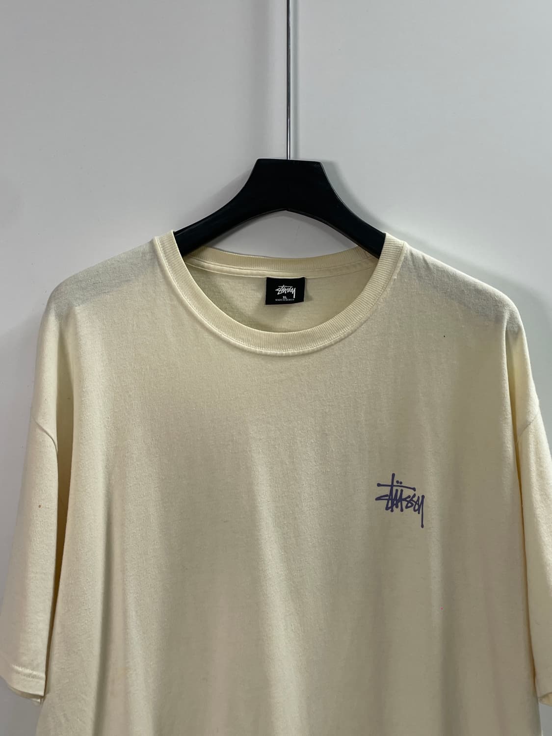 스투시 빅로고 라운드 반팔티 (on.575) 상품이미지4