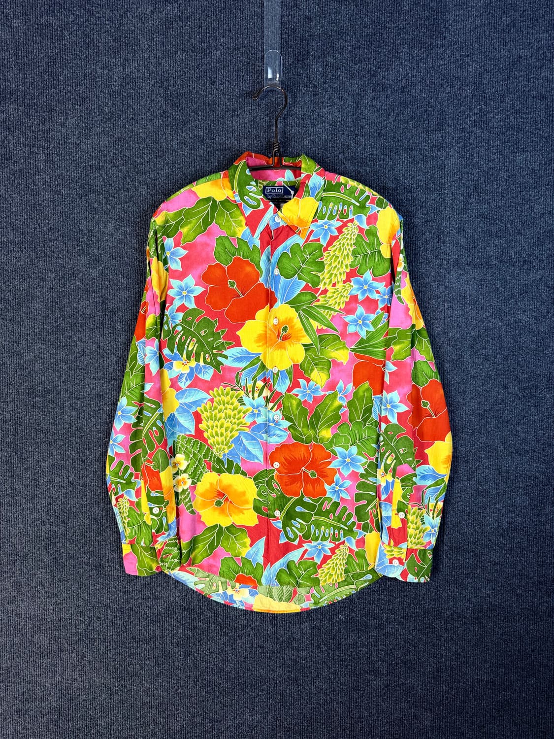 폴로랄프로렌 풀프린팅 레이온 긴팔셔츠 상품이미지1