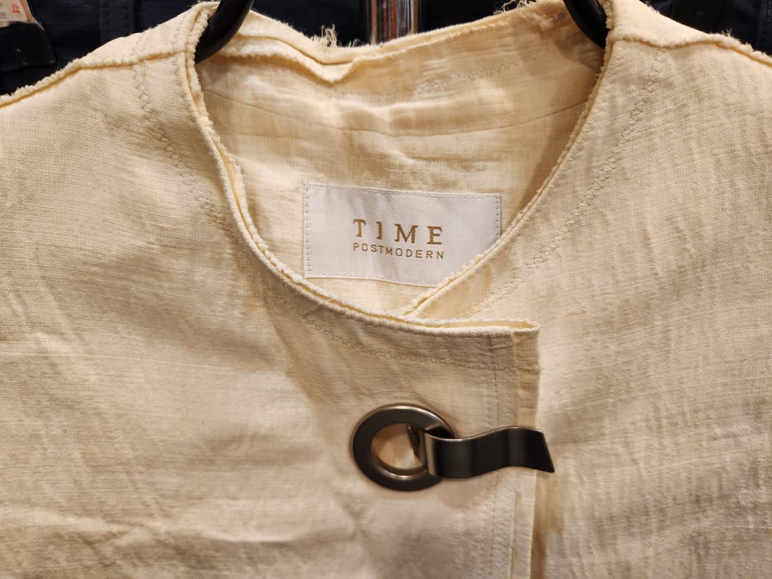 타임 포스트모던 린넨 자켓 상품이미지2