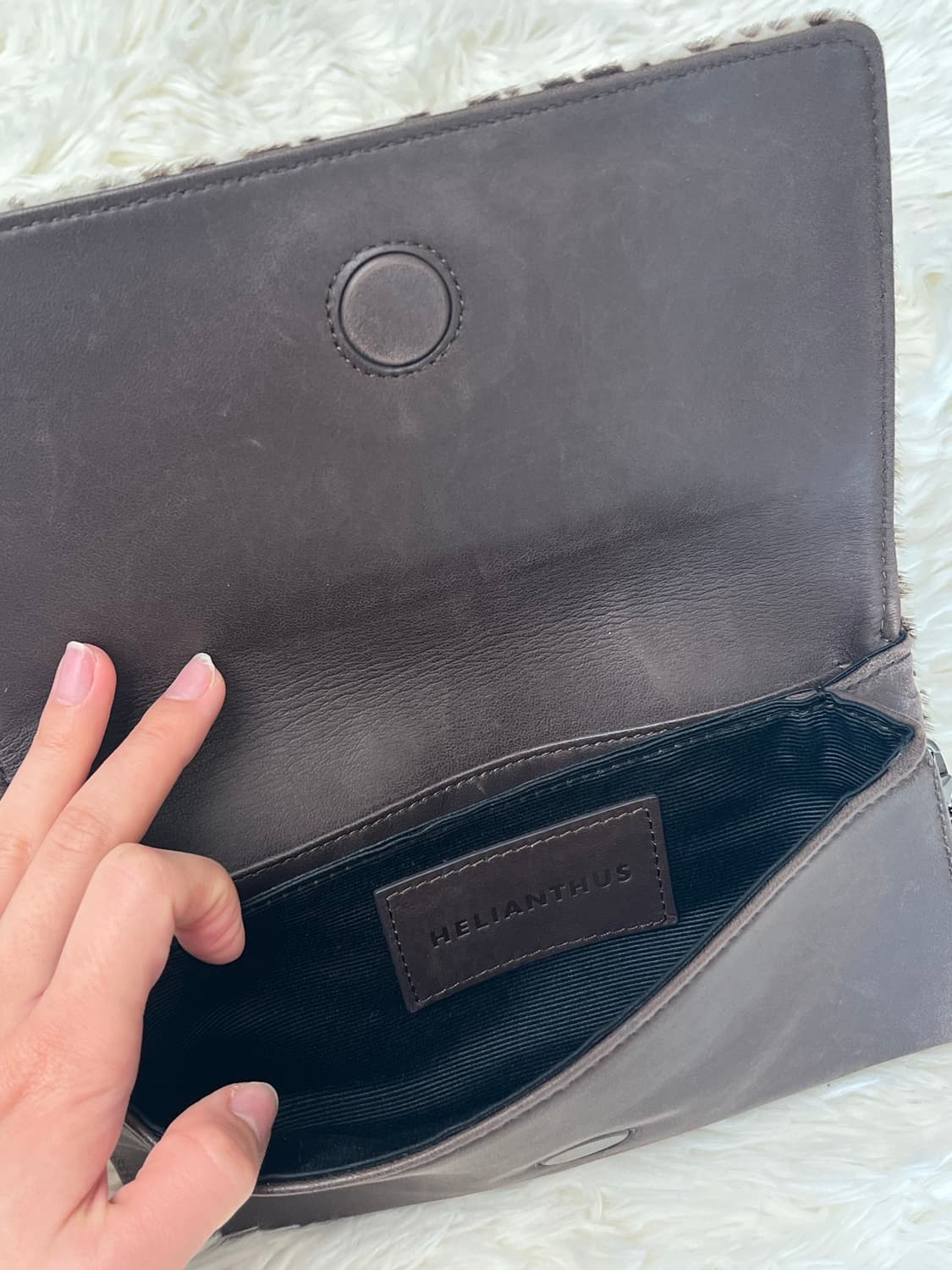 (정품) 송아지 가죽 갸루 레오파드 호피백 상품이미지3