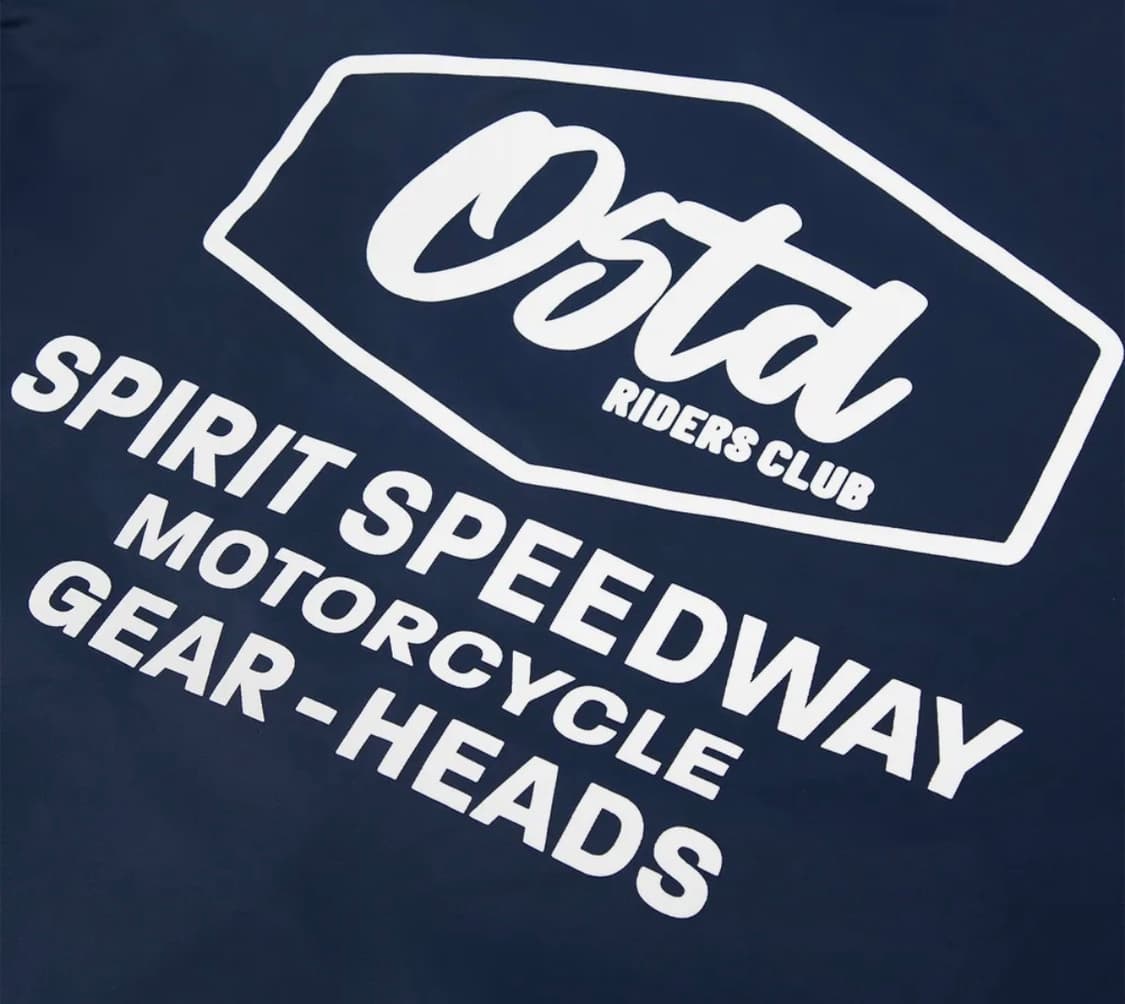 아웃스탠딩 OSTD MOTORS 코치자켓(블랙/네이비) 상품이미지6